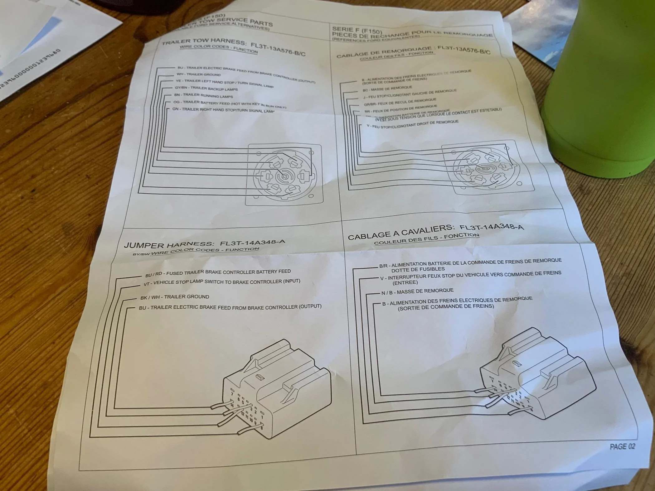 Ford trailer brake jumper harness? Ford Lightning Forum For F150