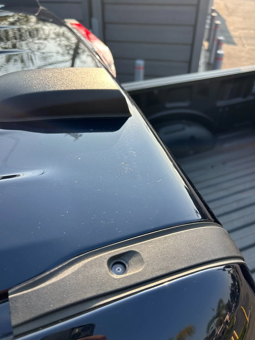 Ford F-150 Lightning Small holes on roof of 2025 Lightning Flash IMG_8787