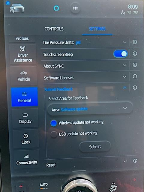 Ford F-150 Lightning Sync 4A: SUBMIT FEEDBACK - anyone use it and did it help your issue ? IMG_9509.JPG
