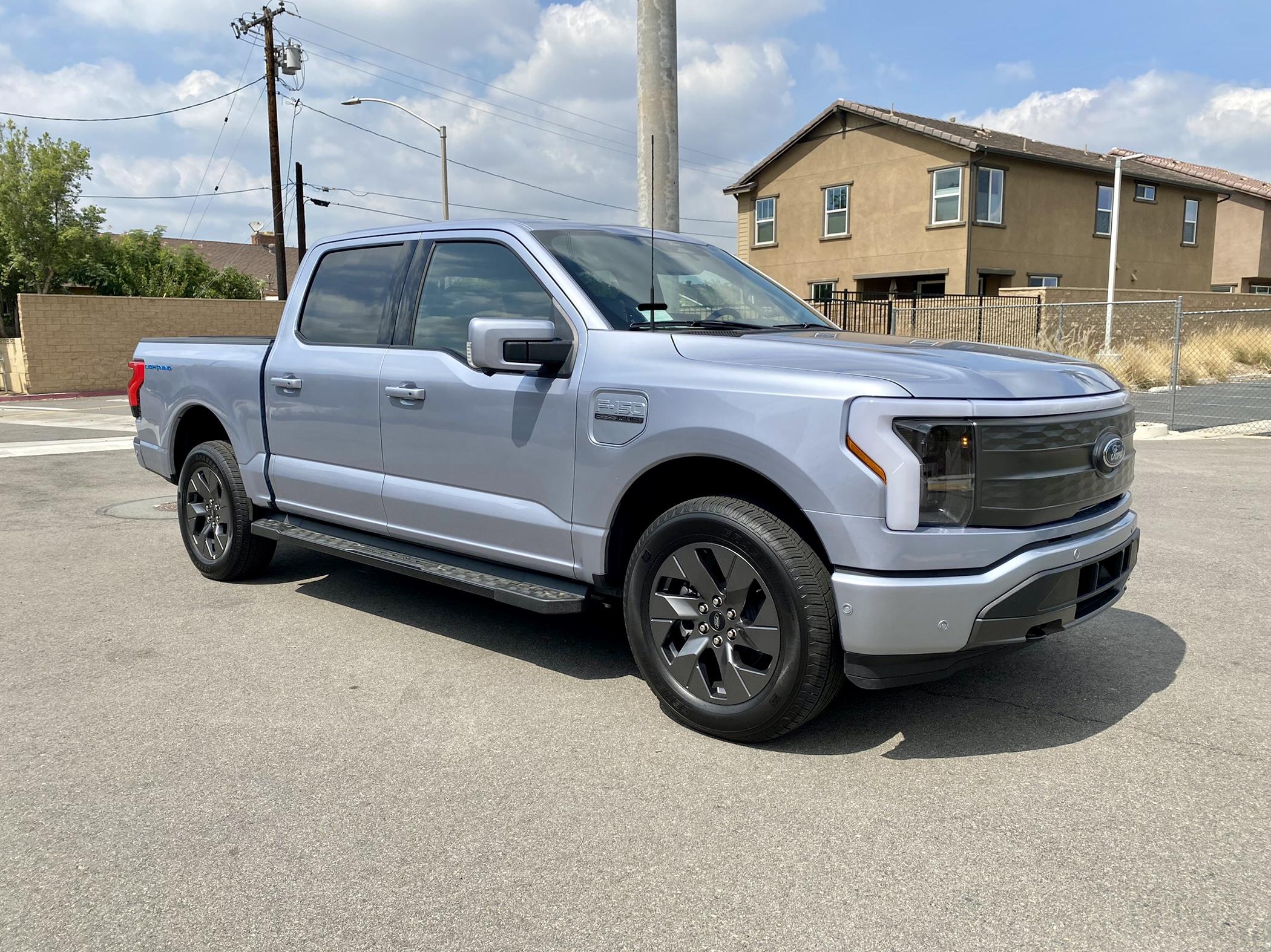 Ford F-150 Lightning Ice Blue Silver Lariat with extended range battery in Southern California 104k OBO IMG_9961