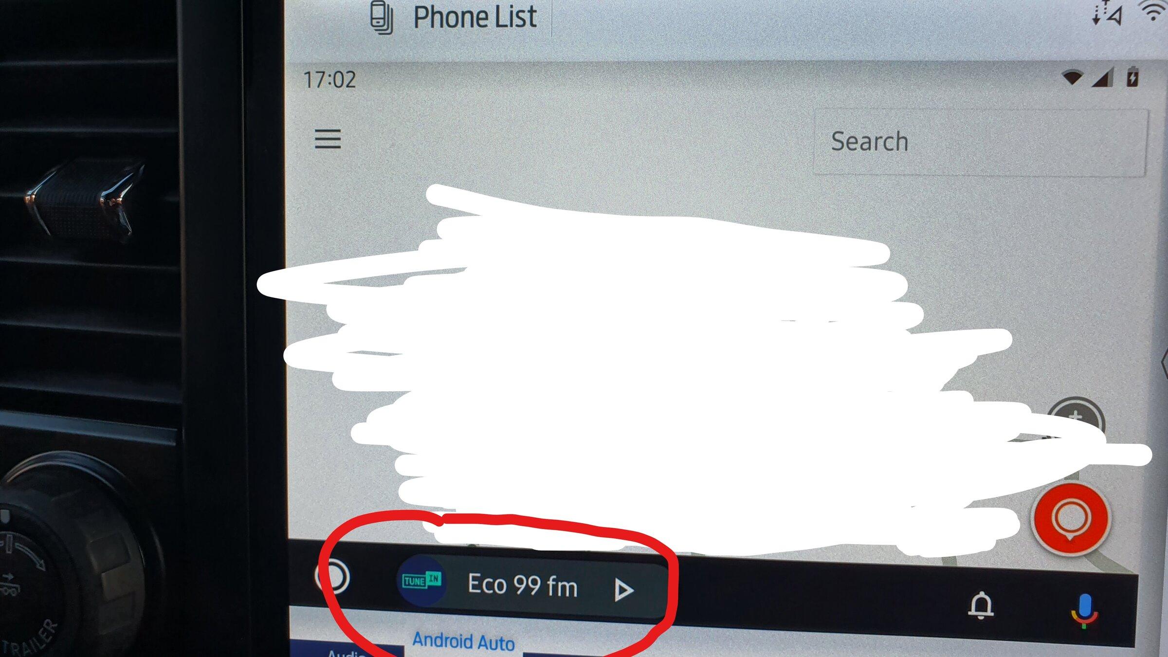 Ford F-150 Lightning How do I get rid of this (app) within Android Auto? Inked20211222_170229_LI