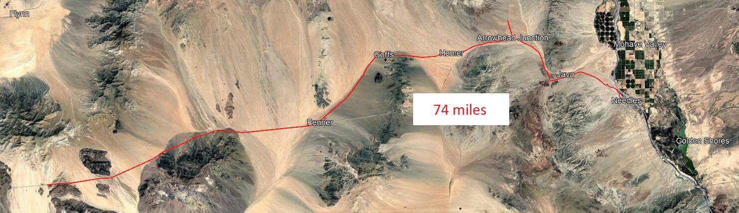 Ford F-150 Lightning 603 mile drive mostly in the SoCal desert Kelbaker to Needles route