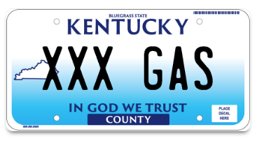 Ford F-150 Lightning Personalized vanity license plate ideas for your Lightning ? KY Plate1.PNG