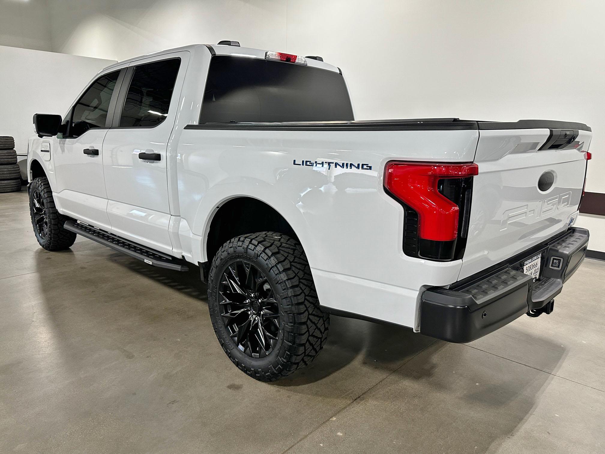 Ford F-150 Lightning My 2022 F150 Lightning Pro gets Fuel wheels, tires and leveling kit Lightning 2.JPG