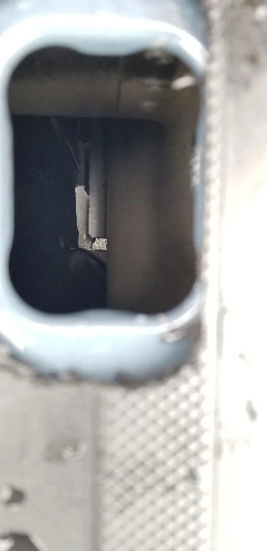 Ford F-150 Lightning Retractable flush mount black stake-pocket tie-downs - VFL3Z-99000A64-D (Bullring)- Install Lightning - front stake non-pocket view
