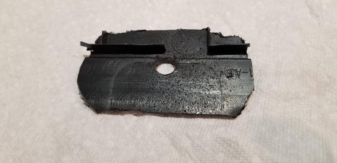 Ford F-150 Lightning Retractable flush mount black stake-pocket tie-downs - VFL3Z-99000A64-D (Bullring)- Install Lightning - front stake pocket cover inside