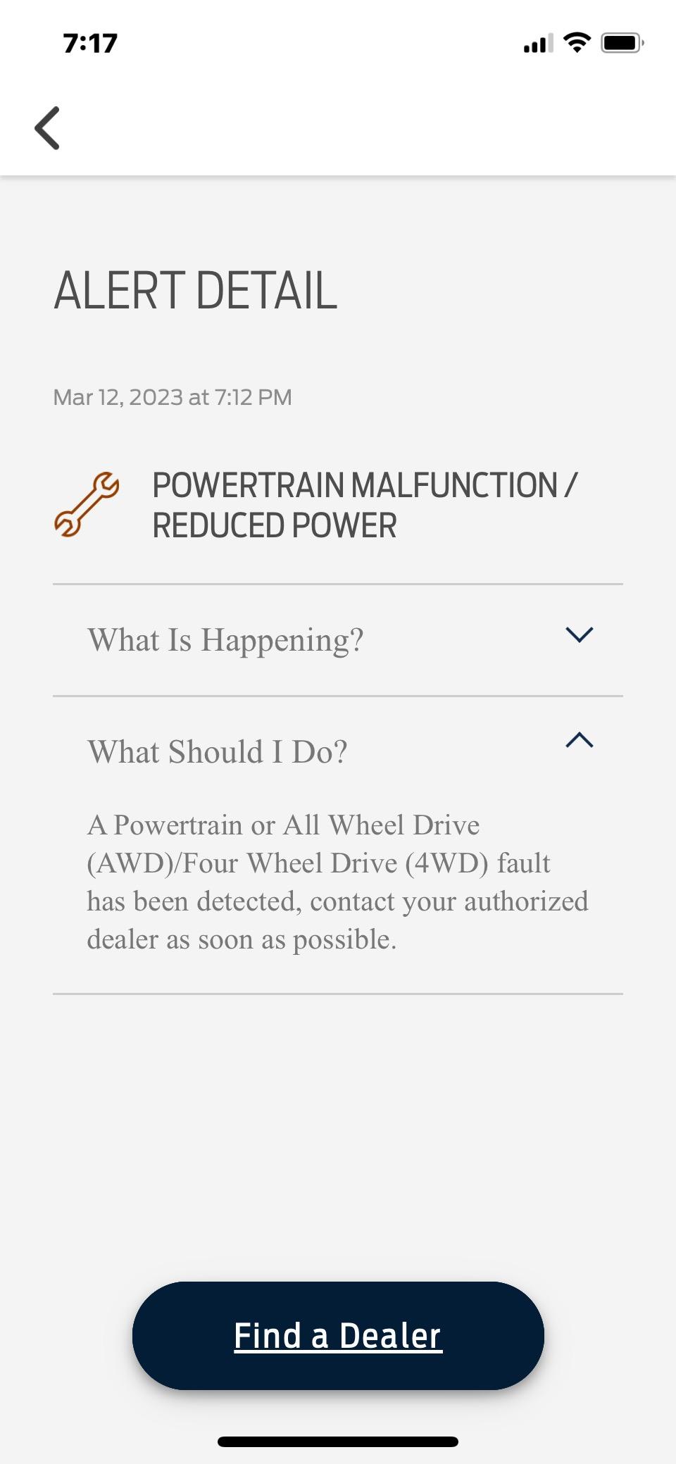 Ford F-150 Lightning Powertrain Malfunction/ Reduced Power Lightning_issu