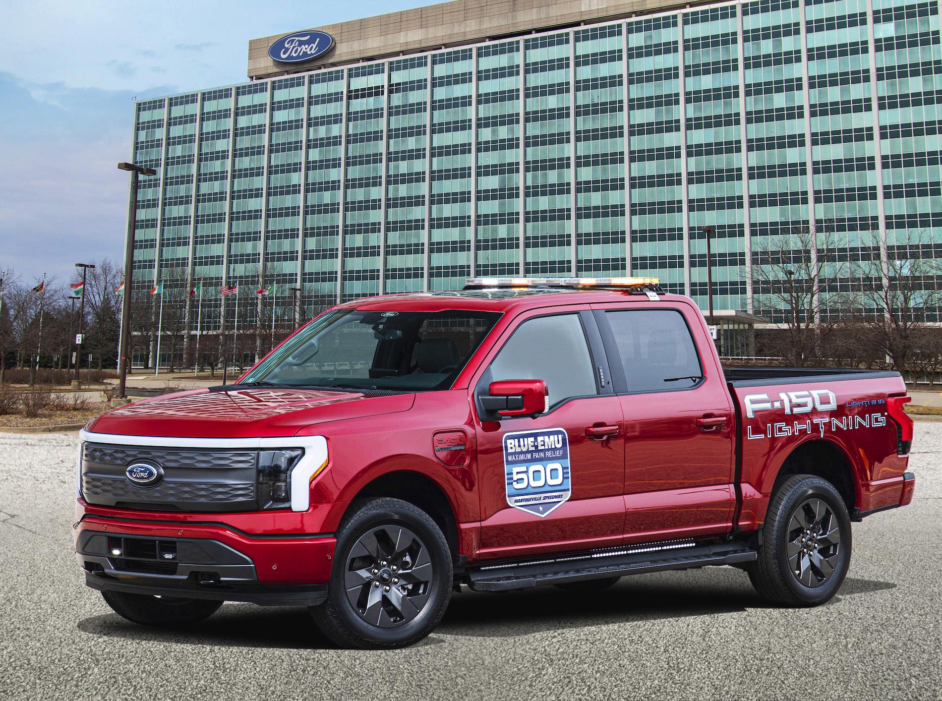 Ford F-150 Lightning F-150 Lightning Will Pace NASCAR Race at Martinsville April 7-9 Lightning_pace1A