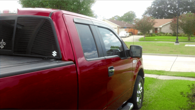 Ford F-150 Lightning Lighting F150 Spotted w/ Sport Bar, Window Deflectors, Mudflaps lscg0