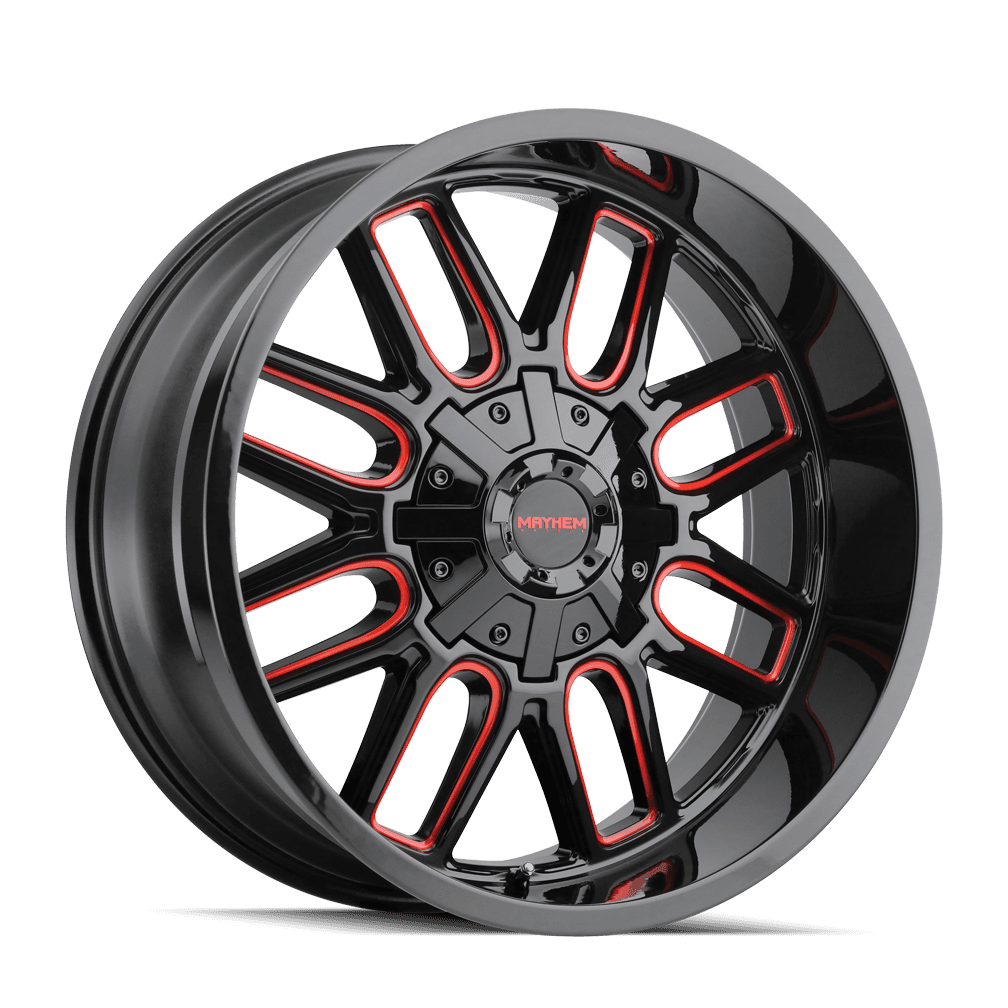 Ford F-150 Lightning BDS 2" 4" and 6" Lift Kits for 2021 F-150 released MAYHEM8107GBRED1