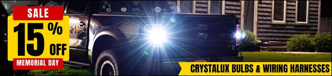 Ford F-150 Lightning MEMORIAL DAY SALES | Save on LED Lights, Air Compressors & More md25header-crystalux