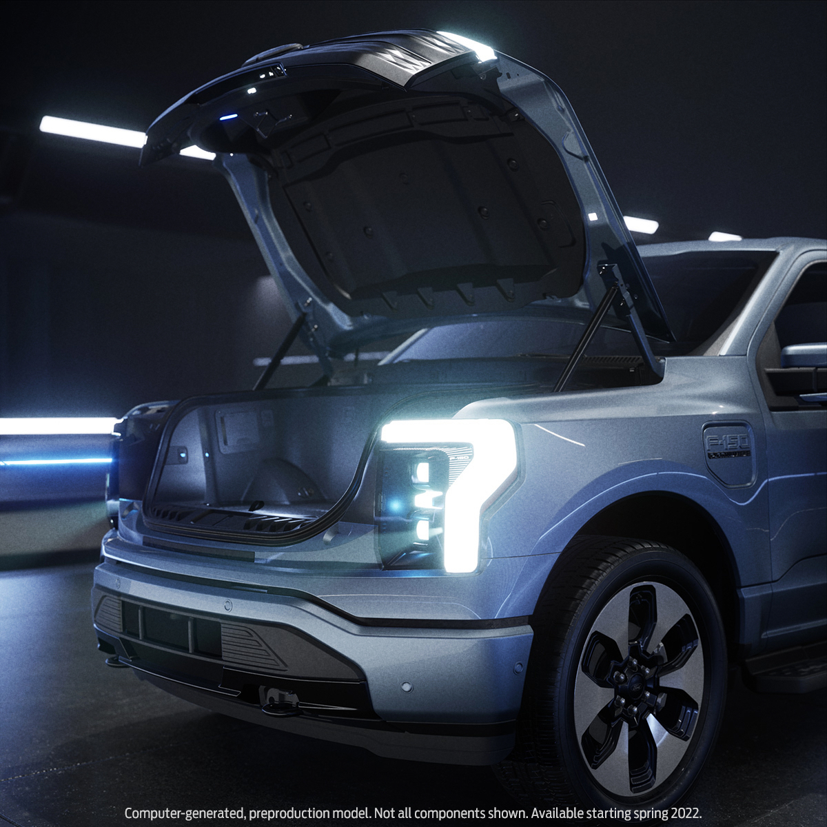 Ford F-150 Lightning Ford Launches F-150 Lightning 3D Augmented Reality Experience MISNGGLK0049_StrikeAnywhere_Frunk_01_RGB
