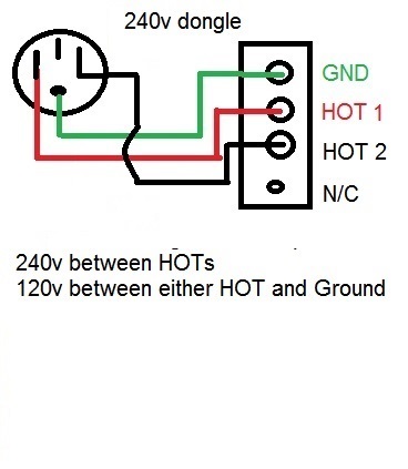 Ford F-150 Lightning Great information regarding using a NEMA 6-50 for charging Mobile Power Cord-240v dongle-2