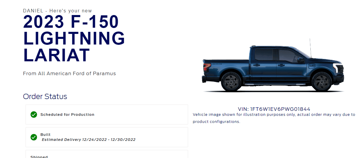 Ford F-150 Lightning ✅ 10/31 Lightning Build Week Group (MY2023) new lightning delivery date.PNG