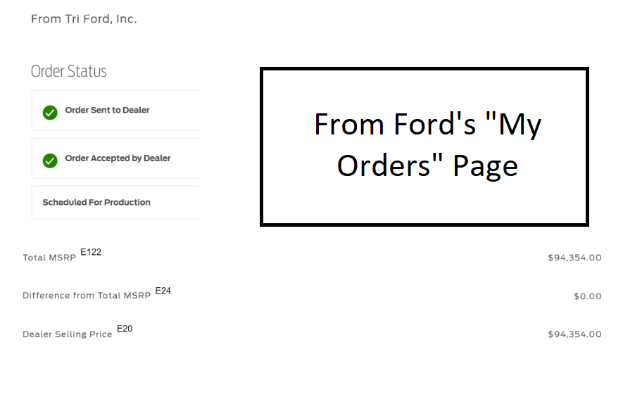 Ford F-150 Lightning Battling dealers trying to sneak ADM in even when the accepted order says $0 ADM (Tri-Ford, Highland, IL) order1