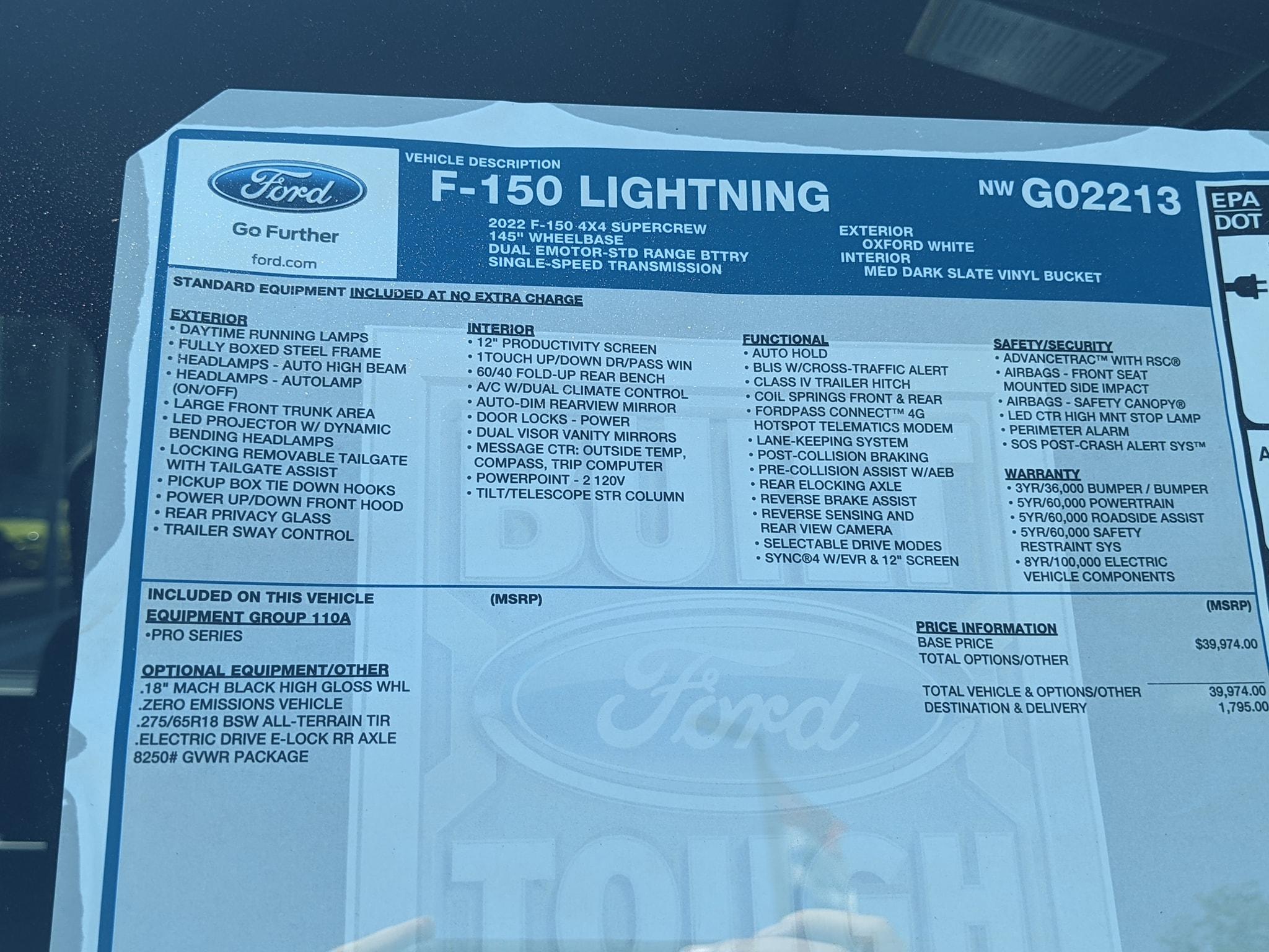 Ford F-150 Lightning OXFORD WHITE F-150 Lightning Photos & Club Oxford White F150 Lightning Pro 2