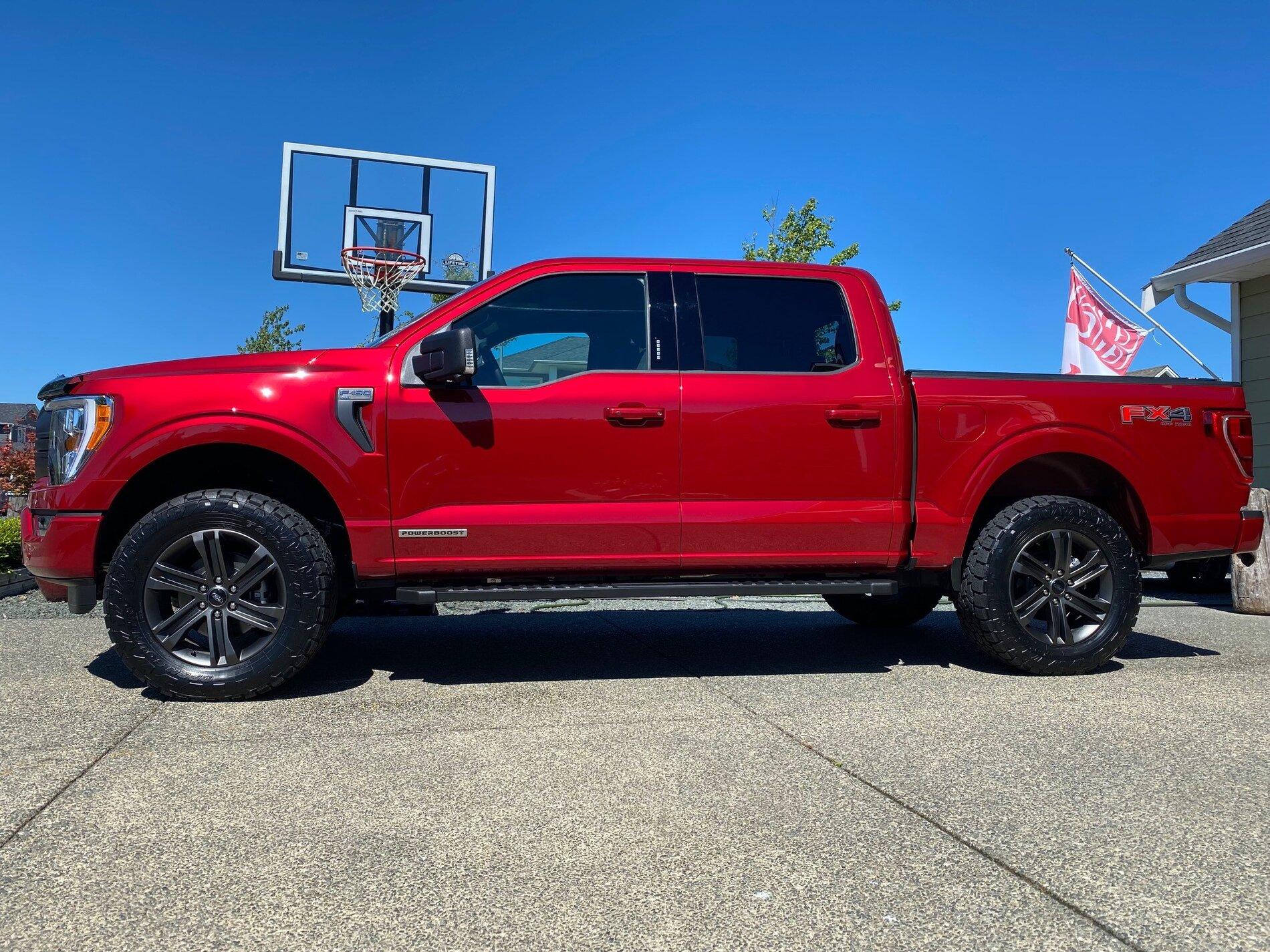 Ford F-150 Lightning Moving from 4 to 10 ply tires PBTruck4