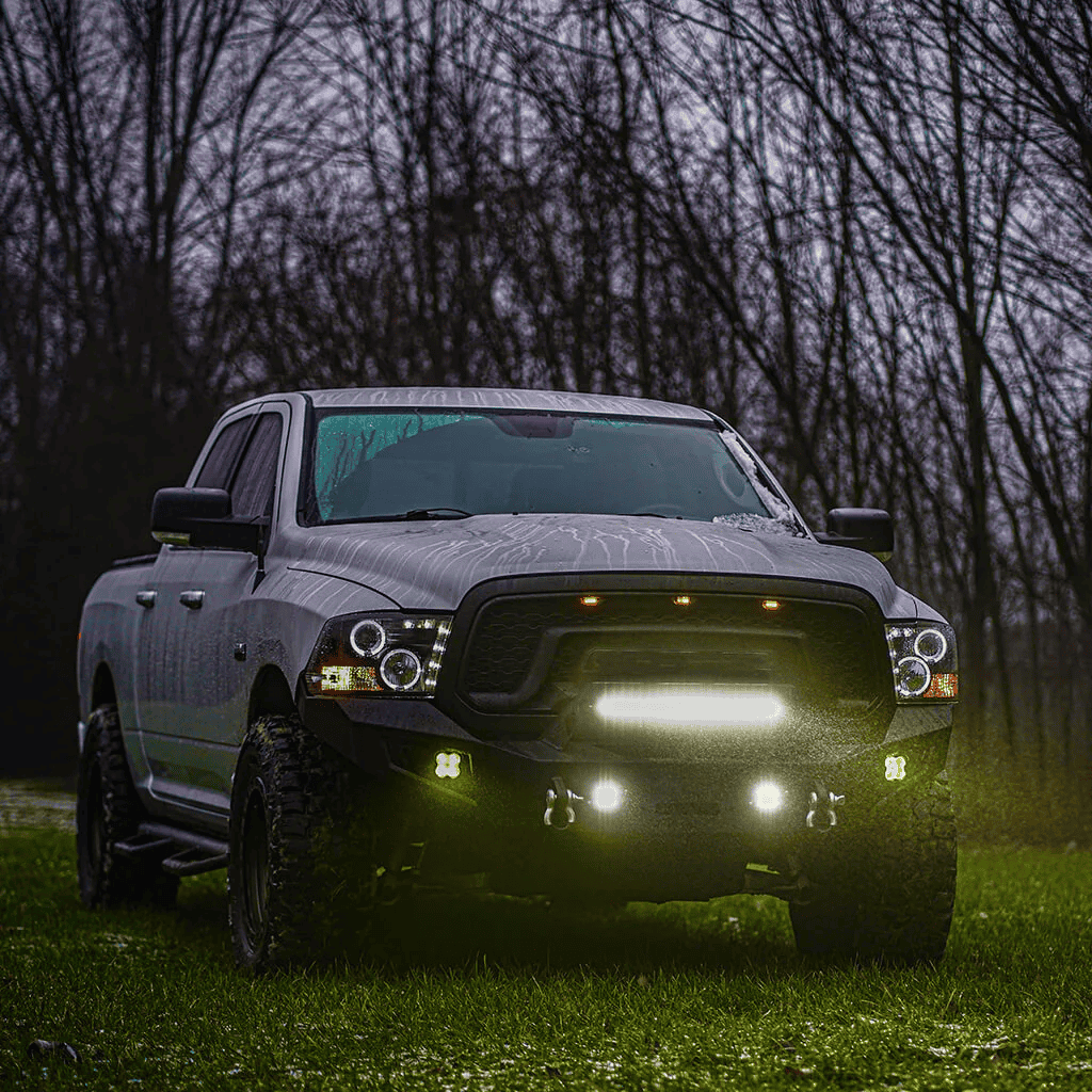 Ford F-150 Lightning Lasfit LED Light Bars - High-Quality Combo Lense Light Bar For Your Budget photo5 lasfit light bar visual effect