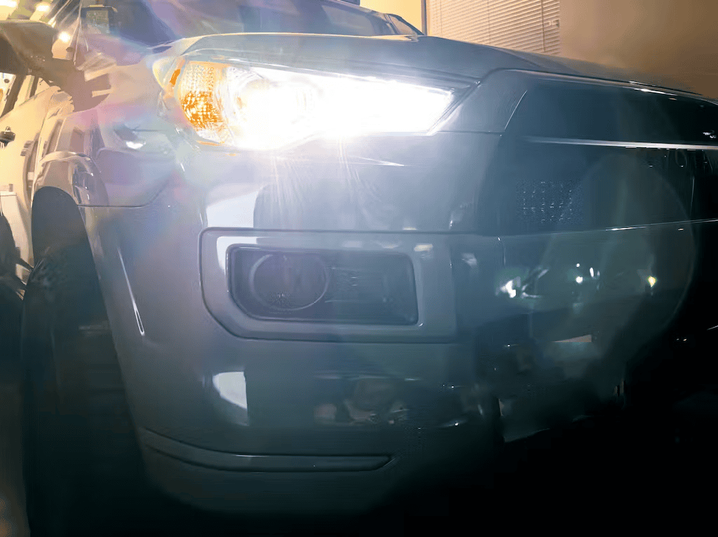 Ford F-150 Lightning The Upgraded LED Solution for Halogen Headlights photo8-lasfit led bulb-LAair 9005 customer feedback shot by T