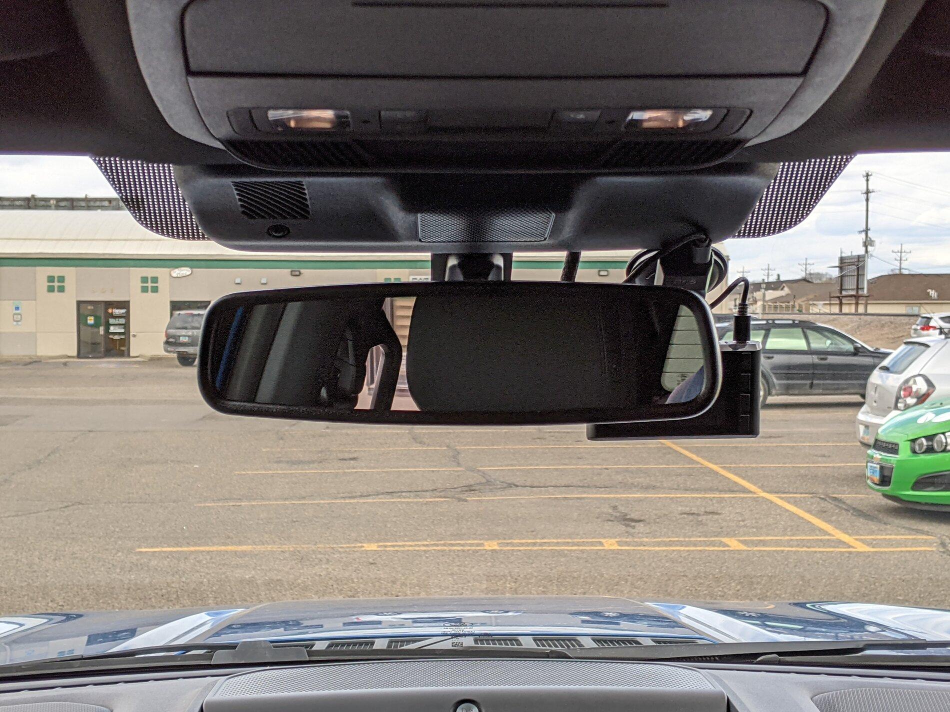 Ford F-150 Lightning Dash Cam Placement PXL_20210428_193319366