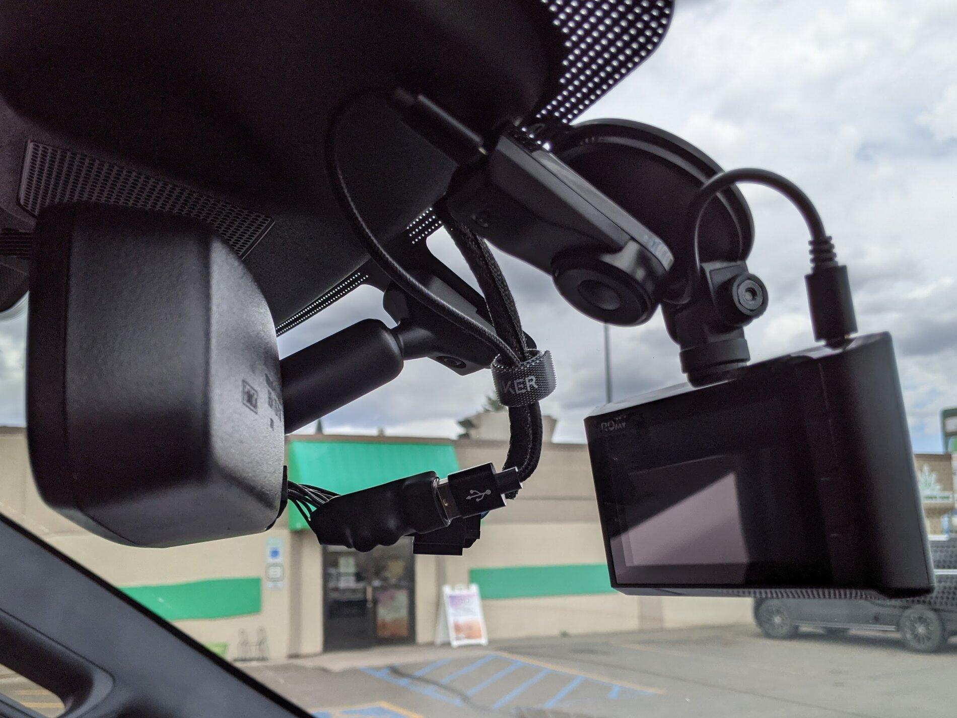 Ford F-150 Lightning Dash Cam Placement PXL_20210428_193451577