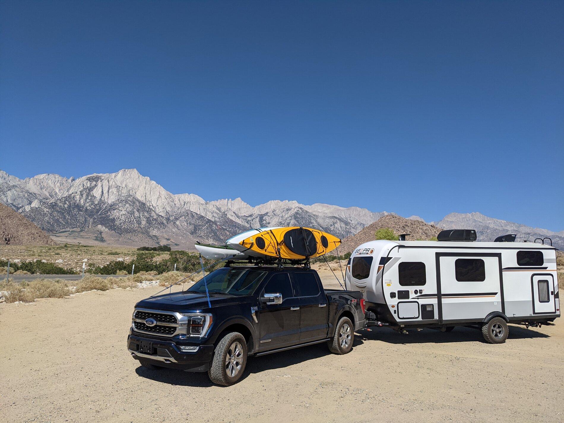 Ford F-150 Lightning 5,000 miles towing with 2021 F-150 Platinum PowerBoost - review PXL_20210704_164912410