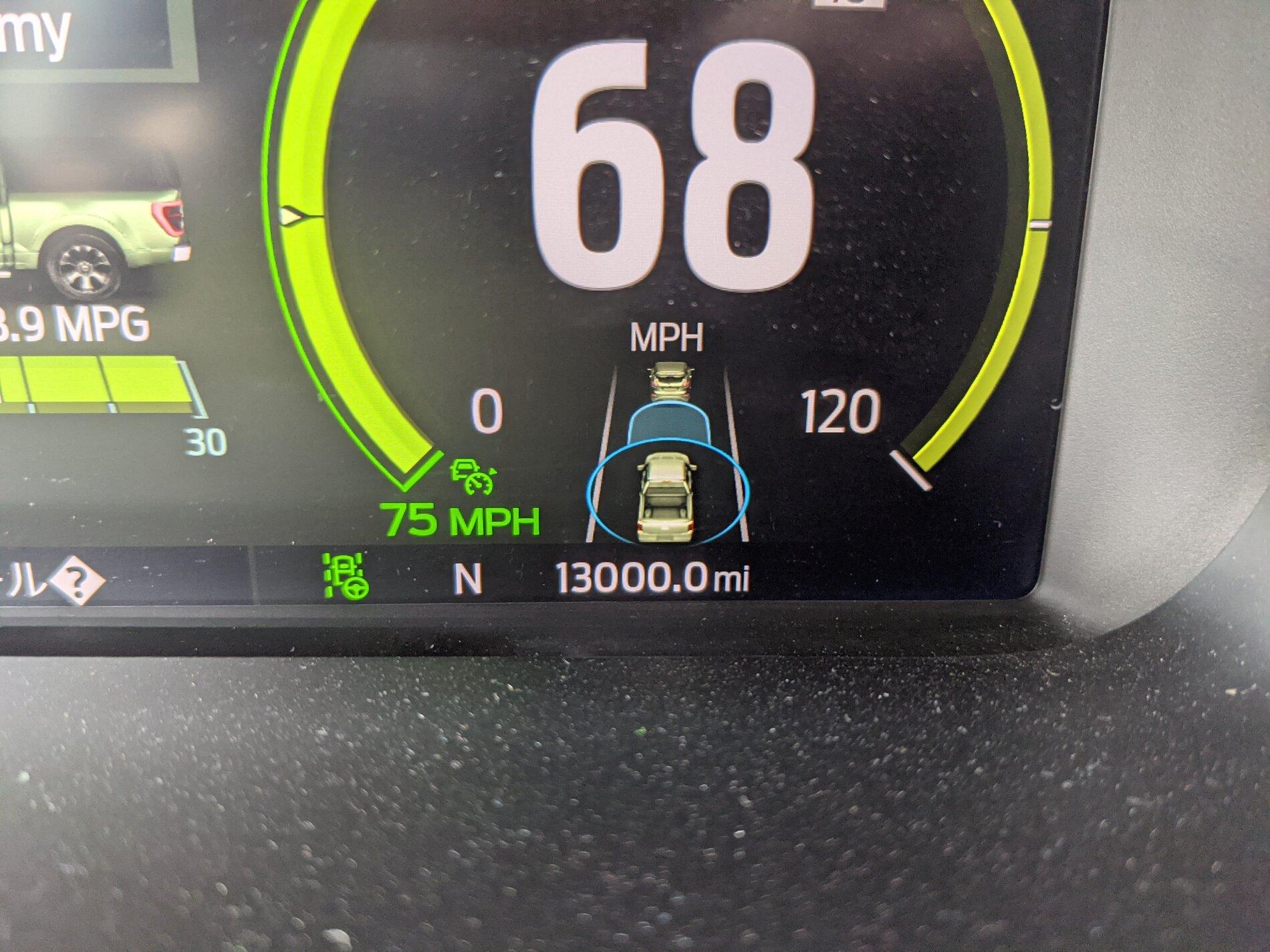 Ford F-150 Lightning "Configurable Gauge selection" and "My View" resetting back to default after random times PXL_20210808_203715042