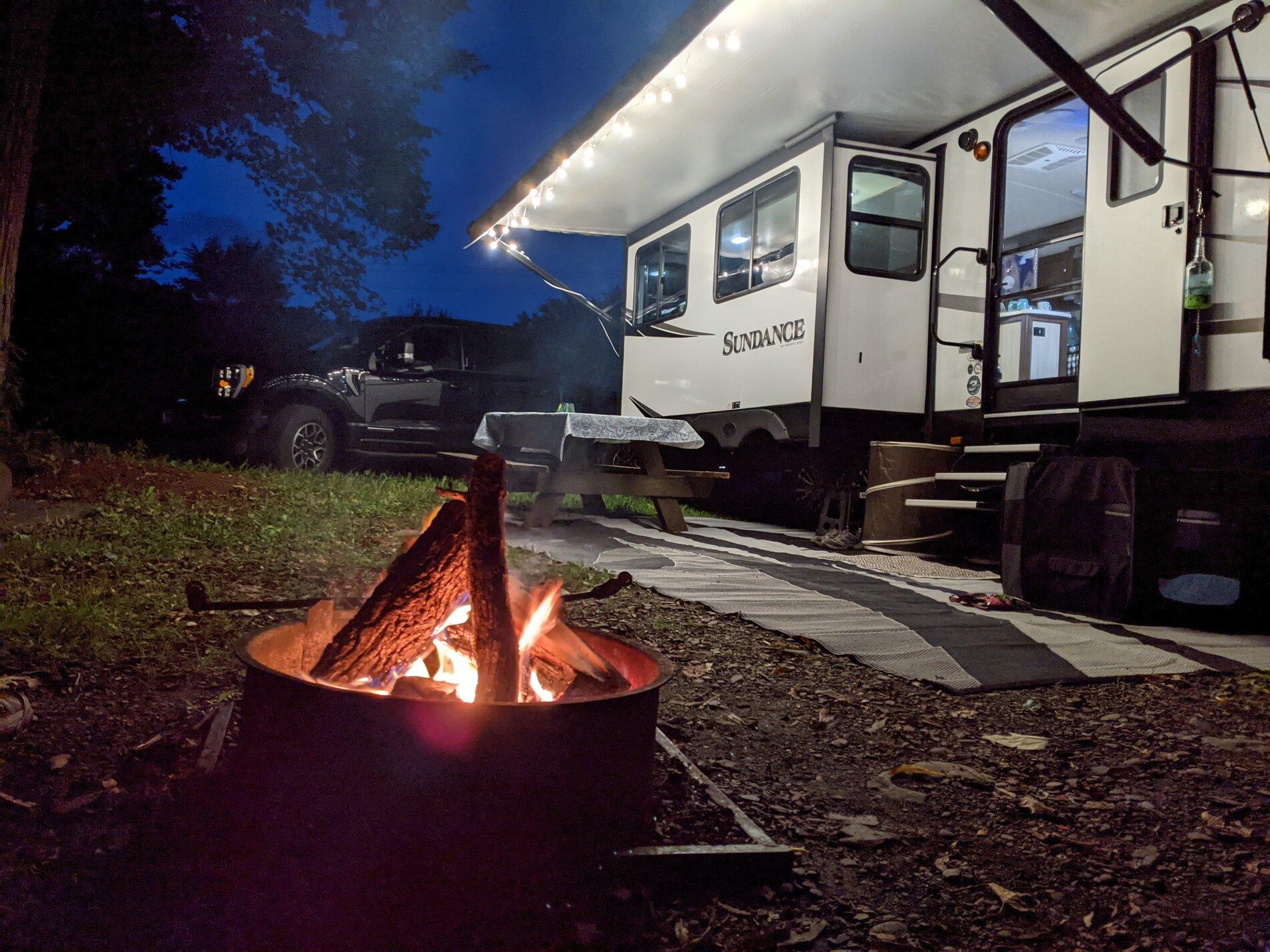 Ford F-150 Lightning I still can't believe how game changing this is (Off Grid Camping) PXL_20210911_000604738.NIGHT