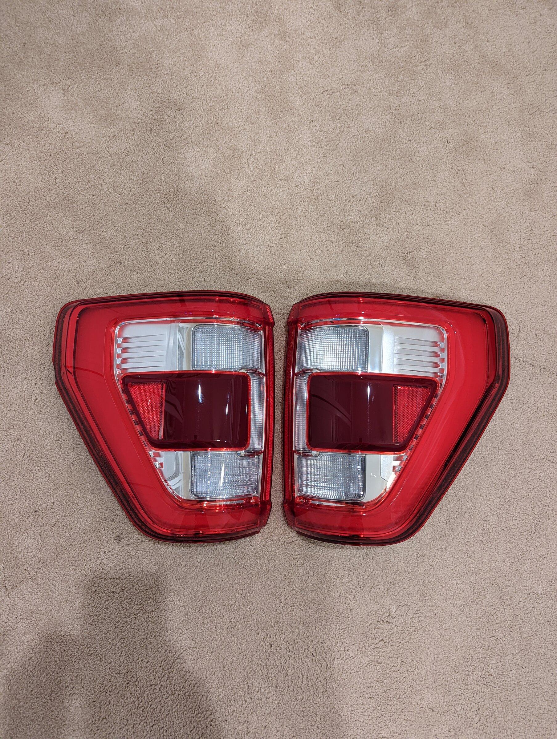 Ford F-150 Lightning 2021-2022 LED Tail Light Set Complete with BLIS, $600 shipped PXL_20220406_145448811