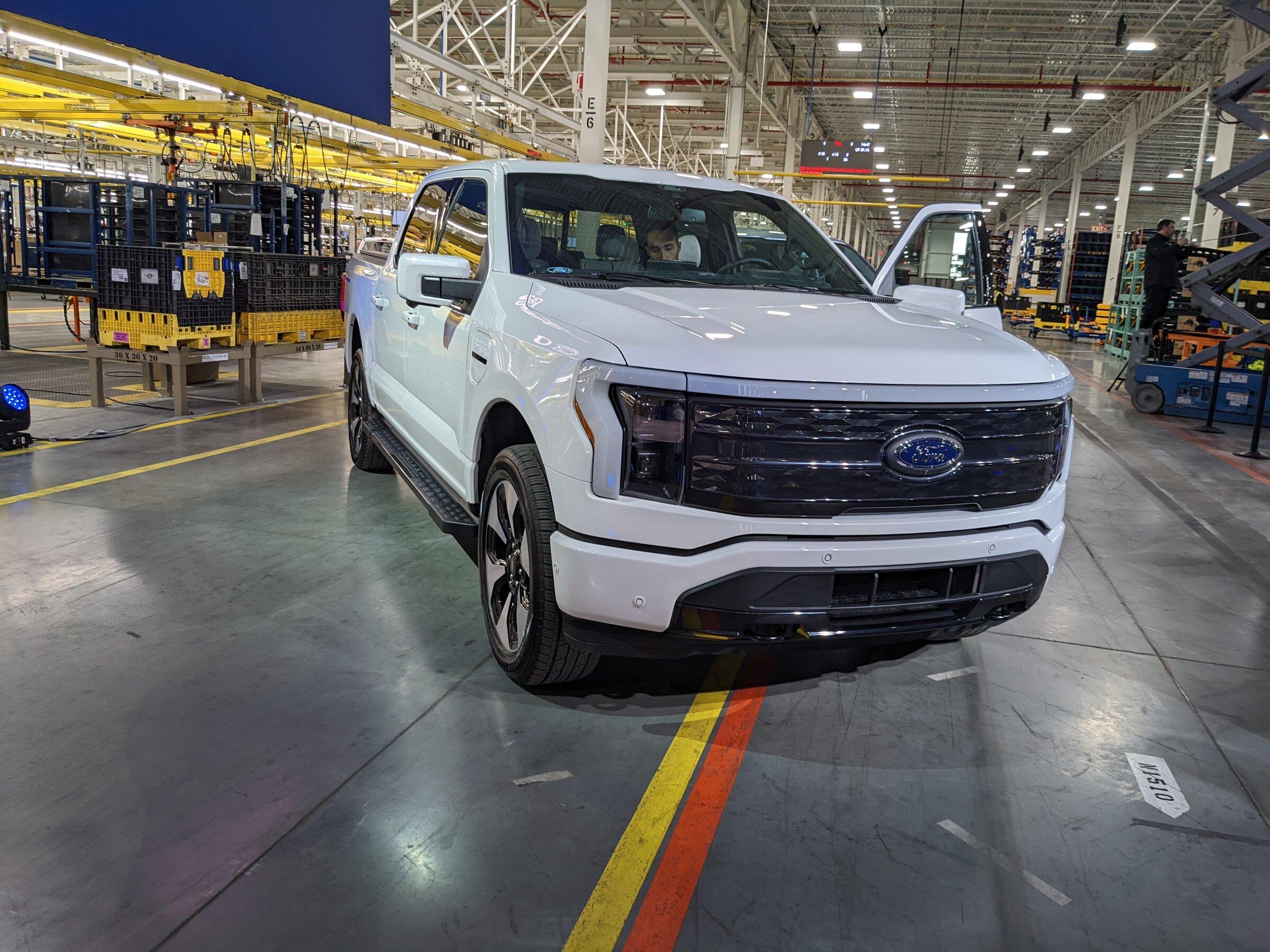 Ford F-150 Lightning Attended F-150 Lightning Launch Event -- Writeup, Photos, Max Payload, GVWR pxl_20220426_184728206-