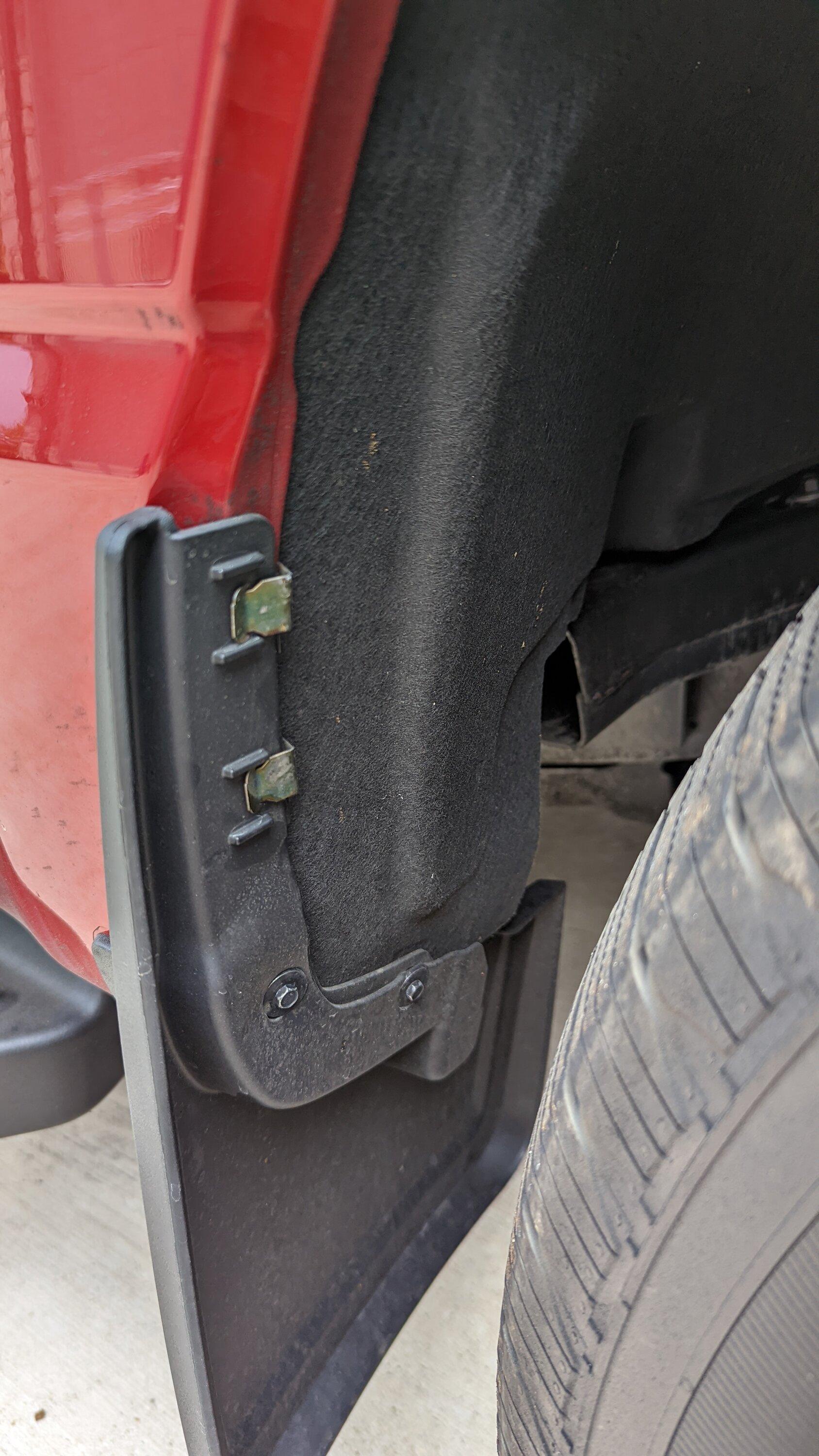 Ford F-150 Lightning Do ICE F-150 mud flaps fit the Lightning? PXL_20220810_205229871