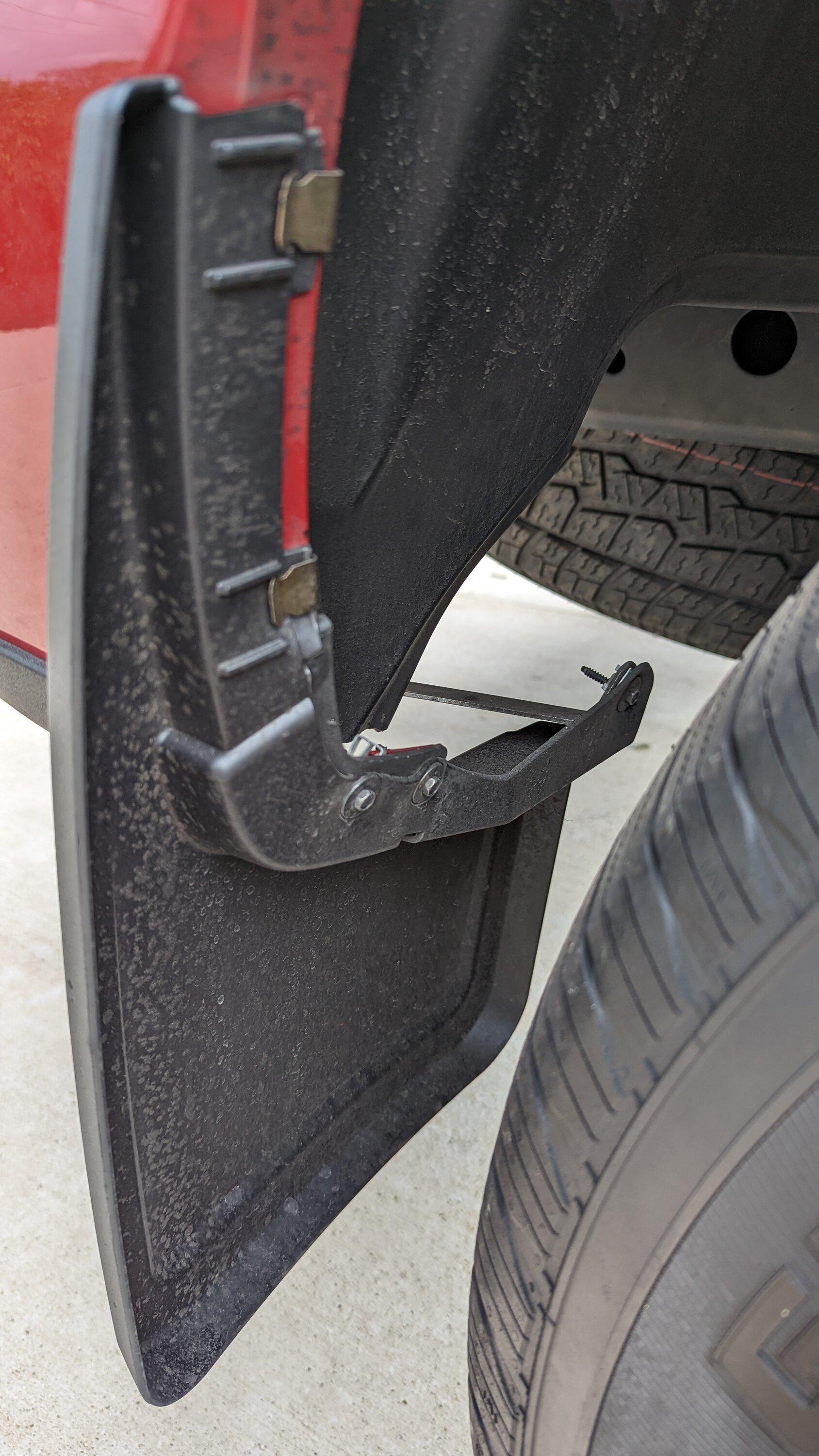 Ford F-150 Lightning Do ICE F-150 mud flaps fit the Lightning? PXL_20220810_205320107