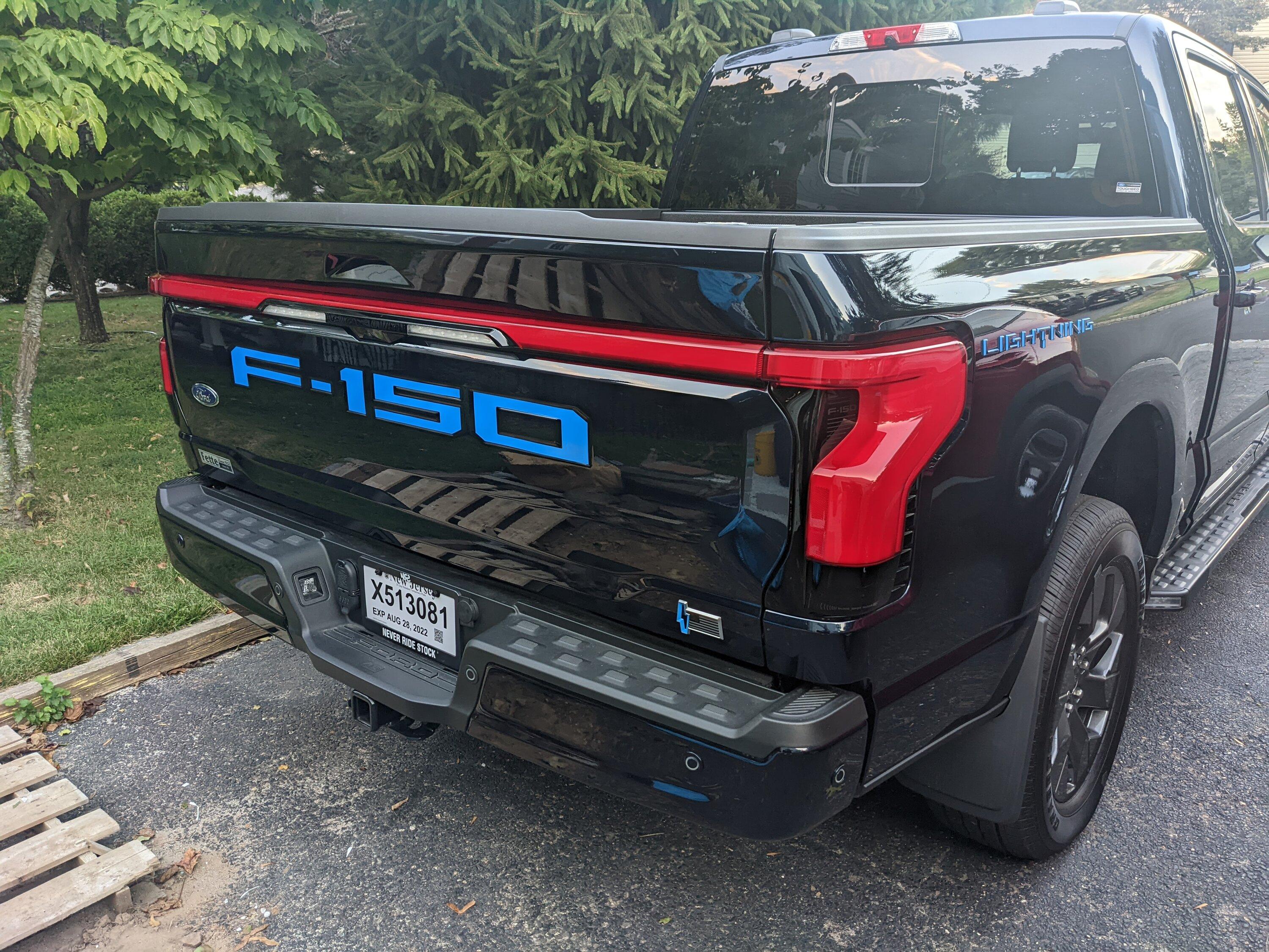 Ford F-150 Lightning 🙋‍♂️ What Did You Do To Your Lightning Today? PXL_20220810_232951332