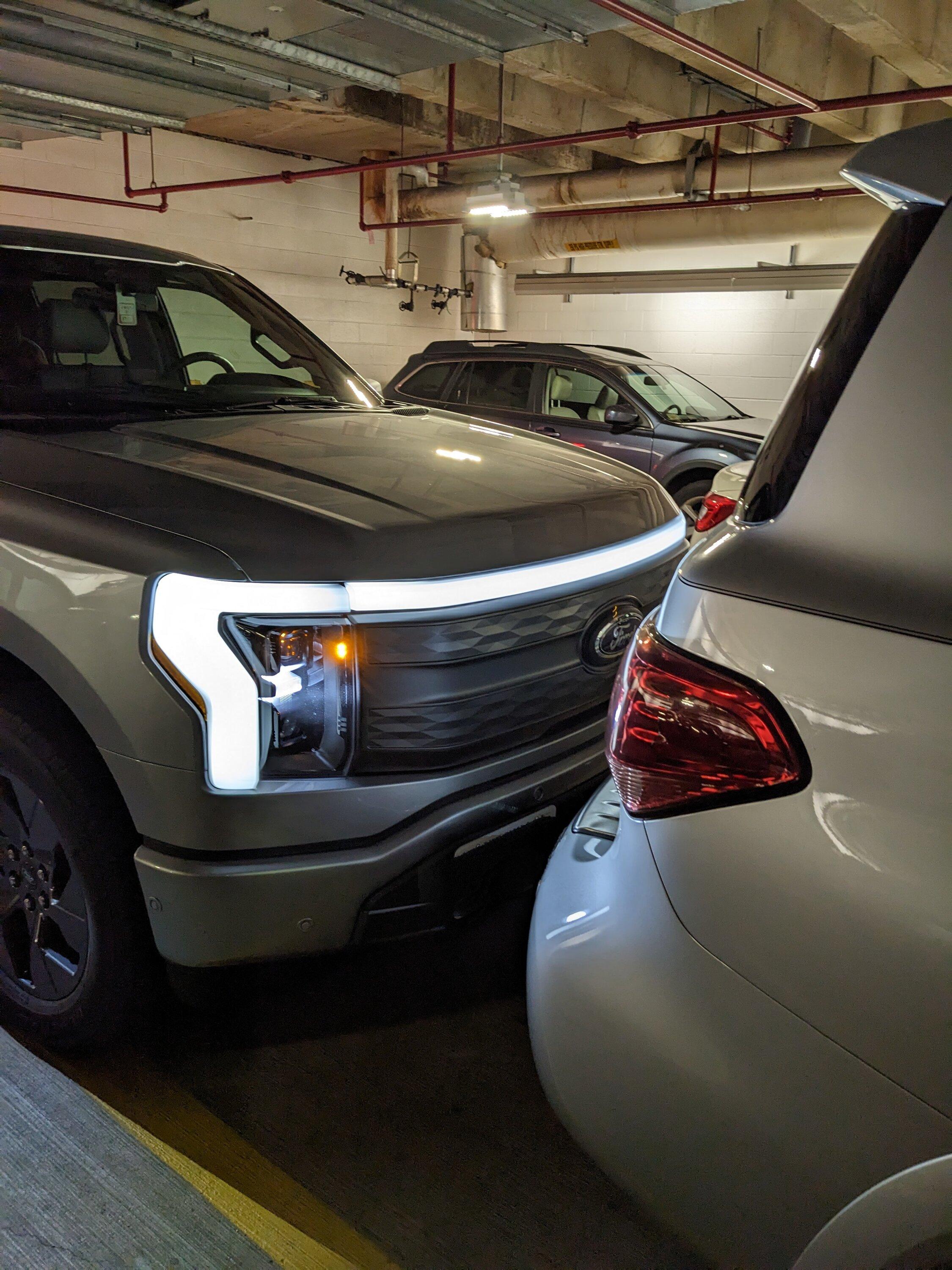 Ford F-150 Lightning Just realized, I’ve never used my Park Assist PXL_20230328_191933359~2