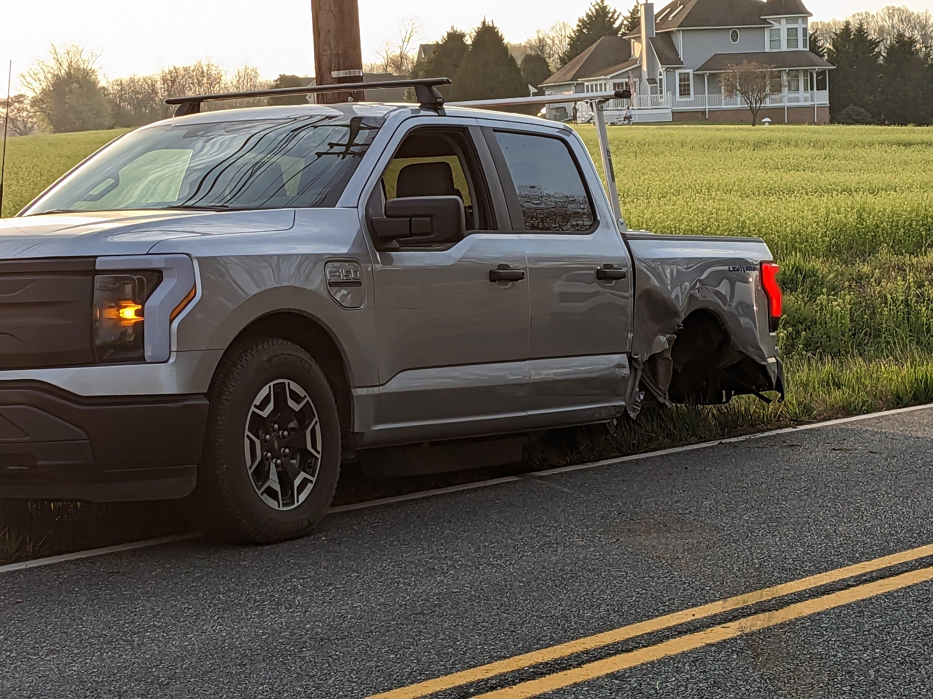 Ford F-150 Lightning ‘22 Pro Totaled: Advice Please PXL_20230406_113622803