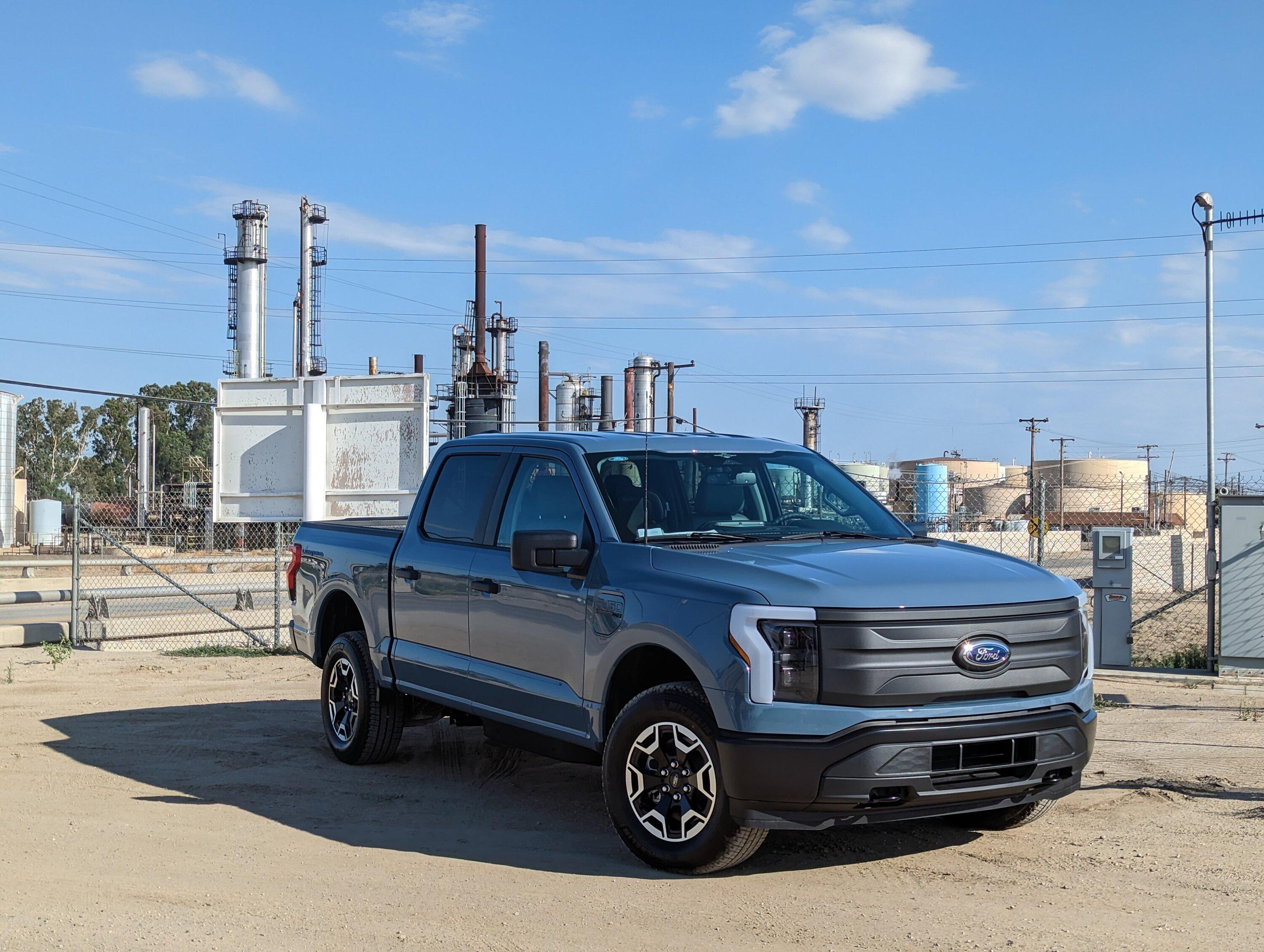 Ford F-150 Lightning AZURE GRAY F-150 Lightning Photos & Club PXL_20230529_002712385