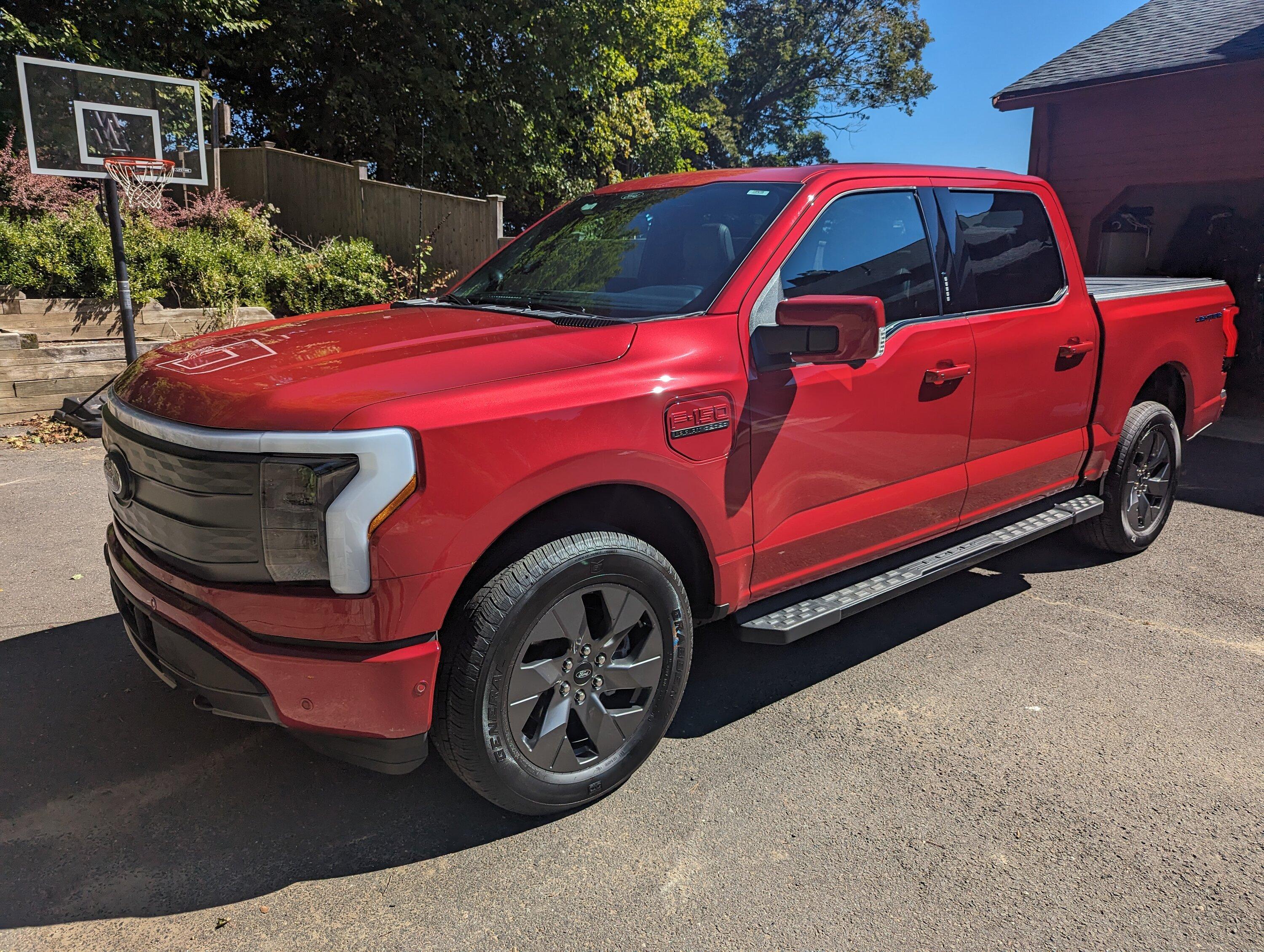 Ford F-150 Lightning SOLD: 2022 F150 Lightning Lariat ER - 62k - REDUCED PRICE (AGAIN)! PXL_20230917_152625961