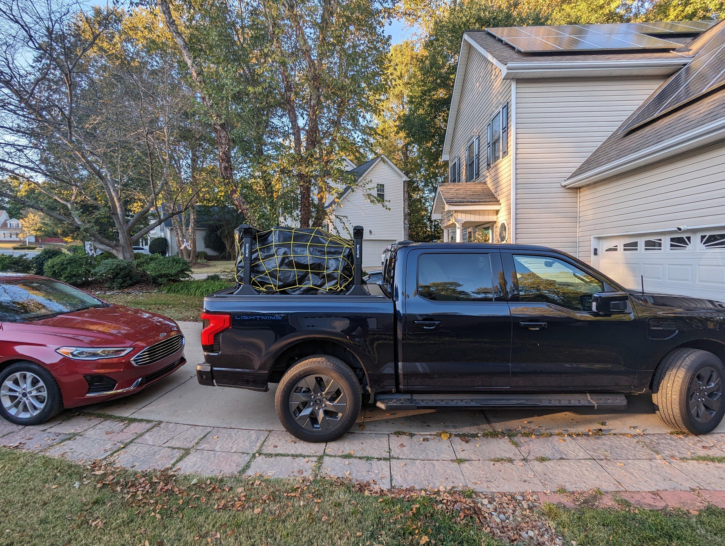 Ford F-150 Lightning Lightning's trip to LA and back to SC. 1400 miles. Flawless performance PXL_20231017_220500338