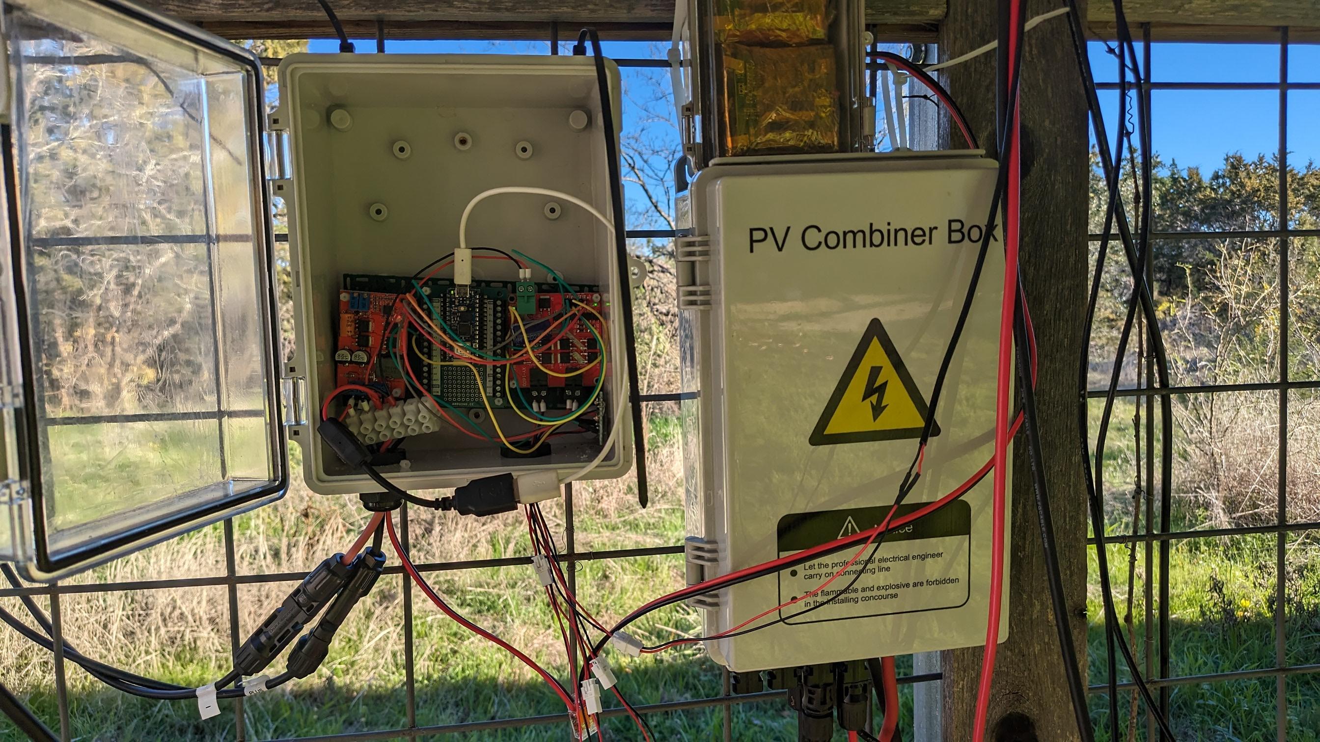 Ford F-150 Lightning Lightning off-grid charging Solar Array Build w/Agrivoltaics PXL_20231228_220020196