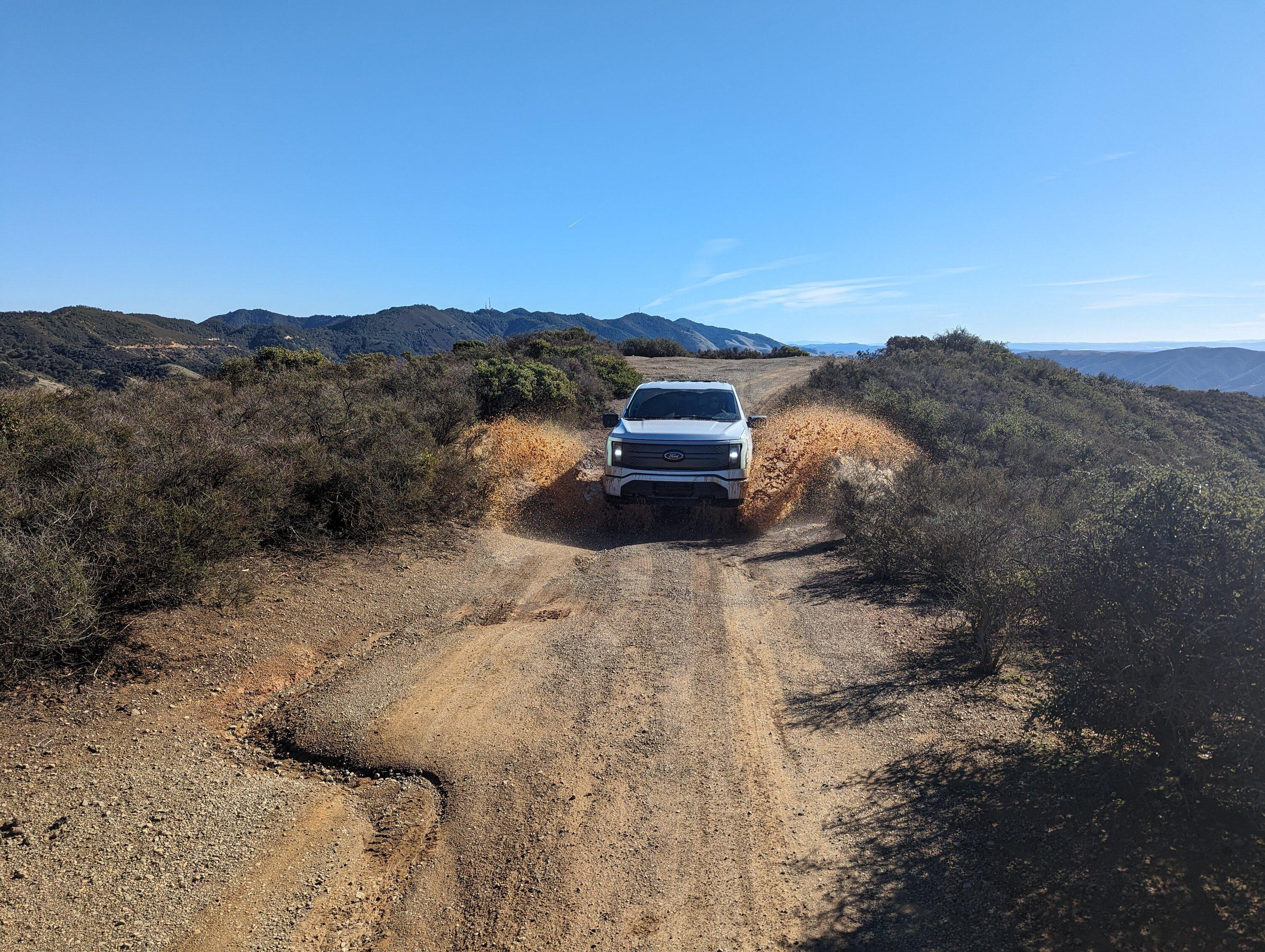 Ford F-150 Lightning Off Road Build - 2022 F150 Lightning XLT in White (w/ RSI Smart Cap) PXL_20240107_203034981