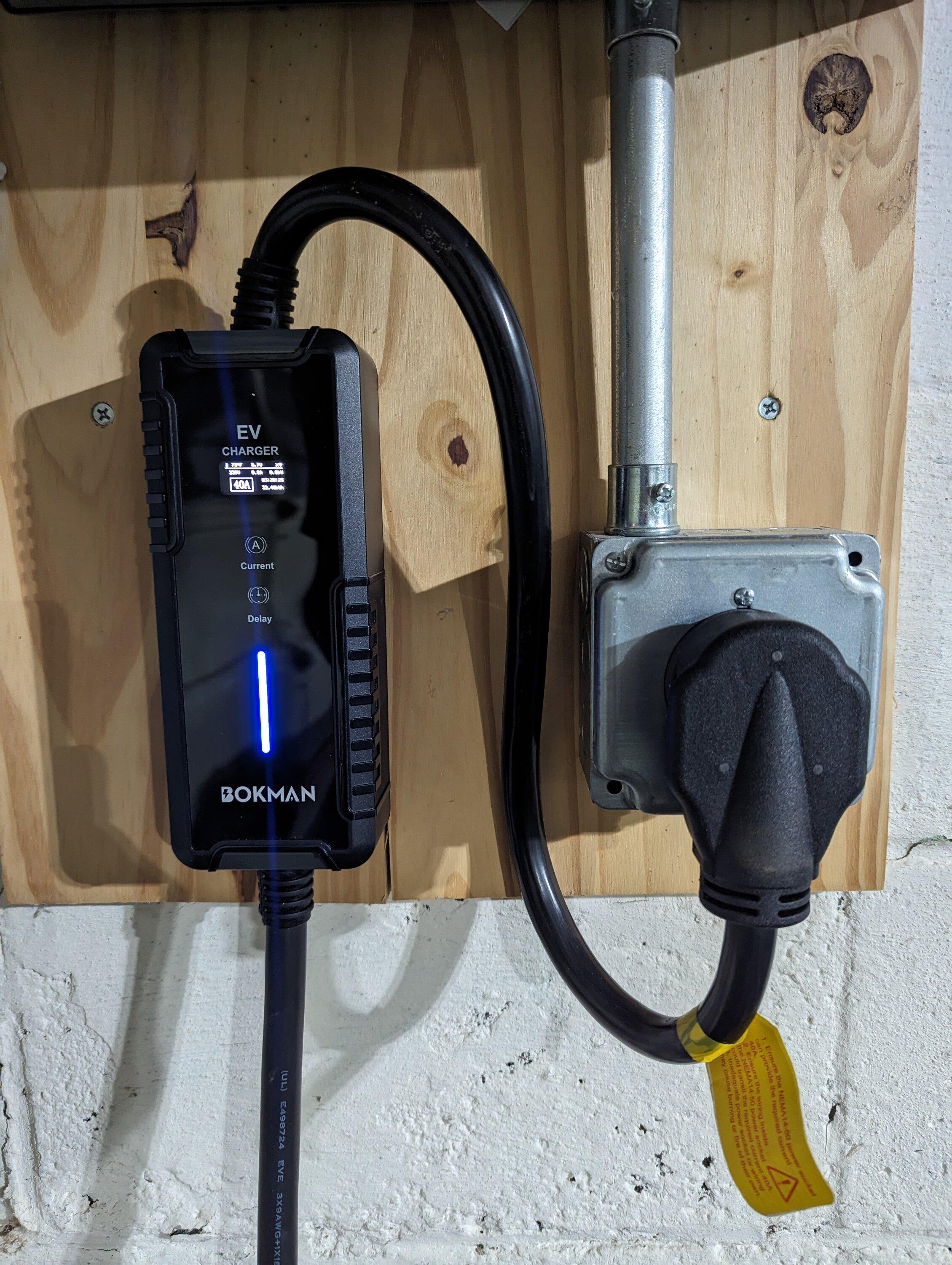 Ford F-150 Lightning HELP! Home Charging - 50amp breaker with NEMA 14-50 receptacle the way to go? PXL_20240127_225713361.MP