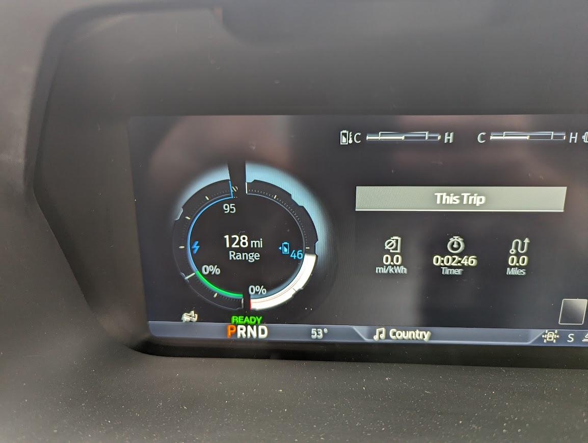 Ford F-150 Lightning What SOC level does the Lightning start limiting throttle? PXL_20240327_133118875