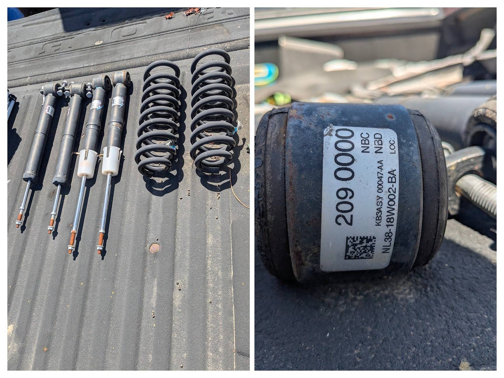 Ford F-150 Lightning Garage Sale - Wheels / Tires / Mats / Charger / Suspension PXL_20250404_190106190.MP-COLLAGE