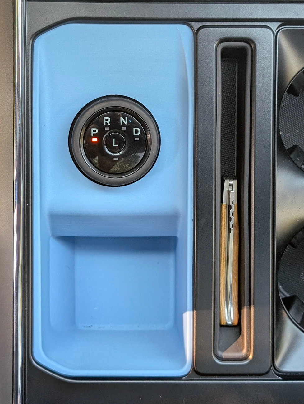 Ford F-150 Lightning Stick to Rotary Shift Knob Conversion w/ 3D Printed Rotary Shifter Holder PXL_20250824_143844526.PORTRAIT~2