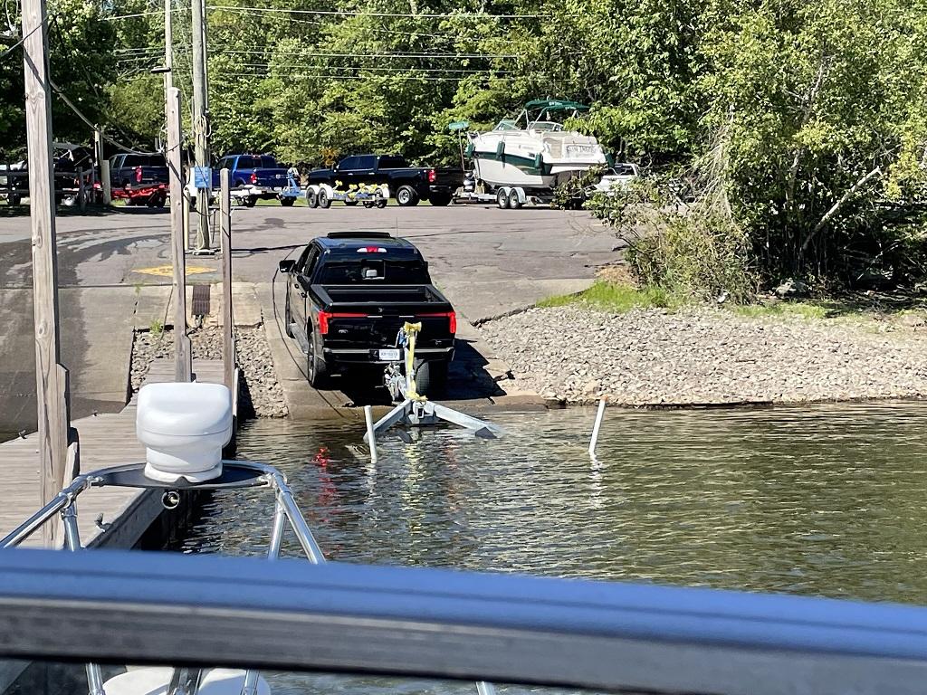 Ford F-150 Lightning Trip Report: NJ Shore to Poconos with 5,000lb 22' Boat Ramp Empty Trailer IMG_7067.JPEG