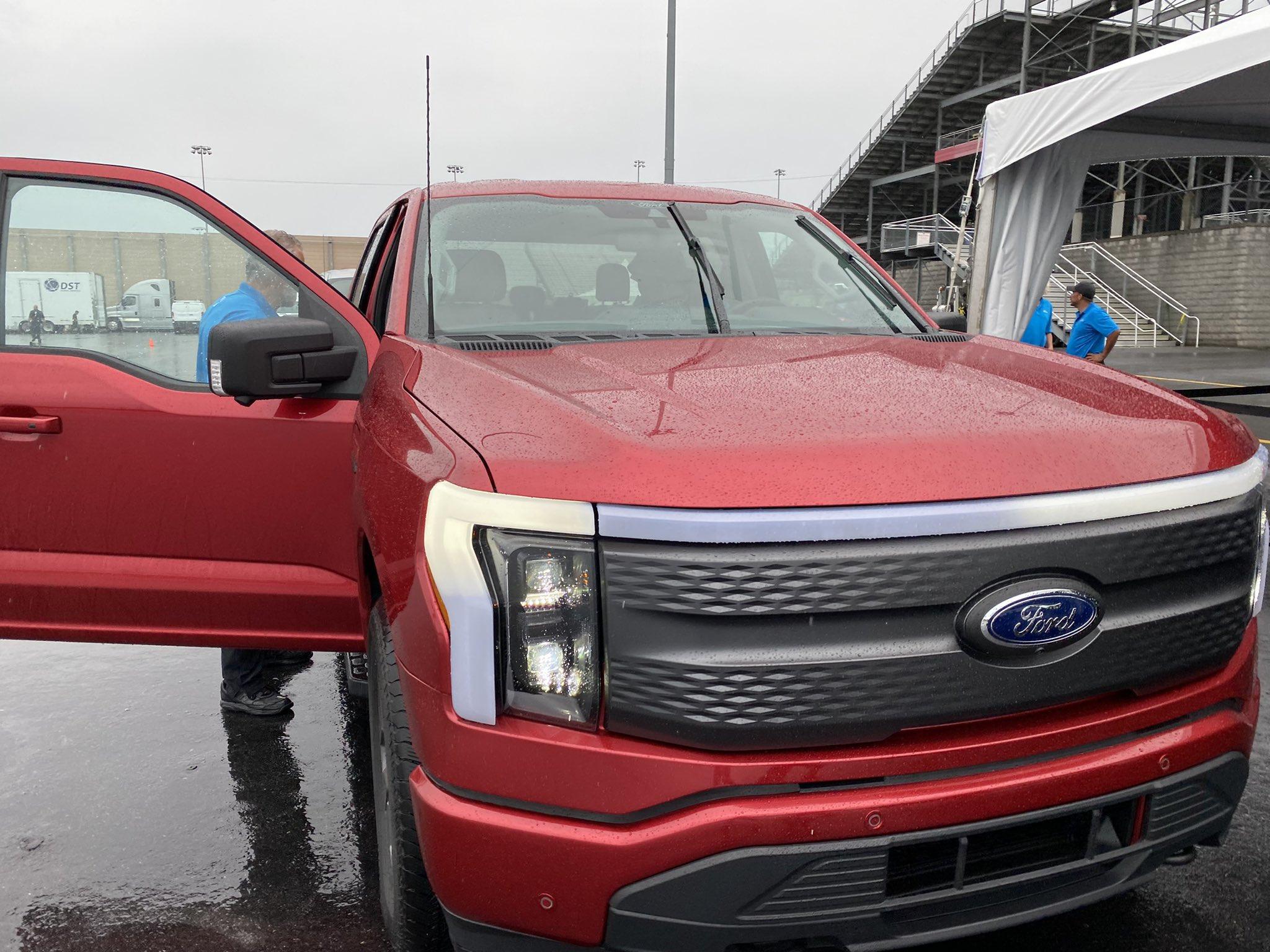 Ford F-150 Lightning RAPID RED F-150 Lightning Photos & Club Rapid Red F150 Lightning 1