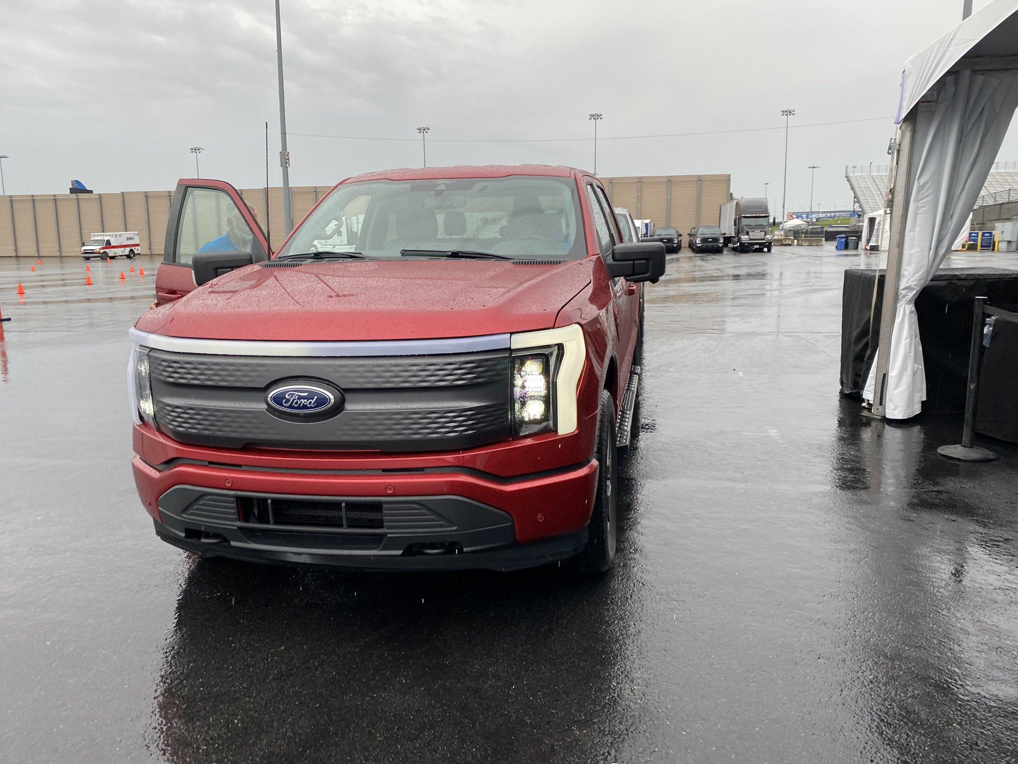 Ford F-150 Lightning RAPID RED F-150 Lightning Photos & Club Rapid Red F150 Lightning 2