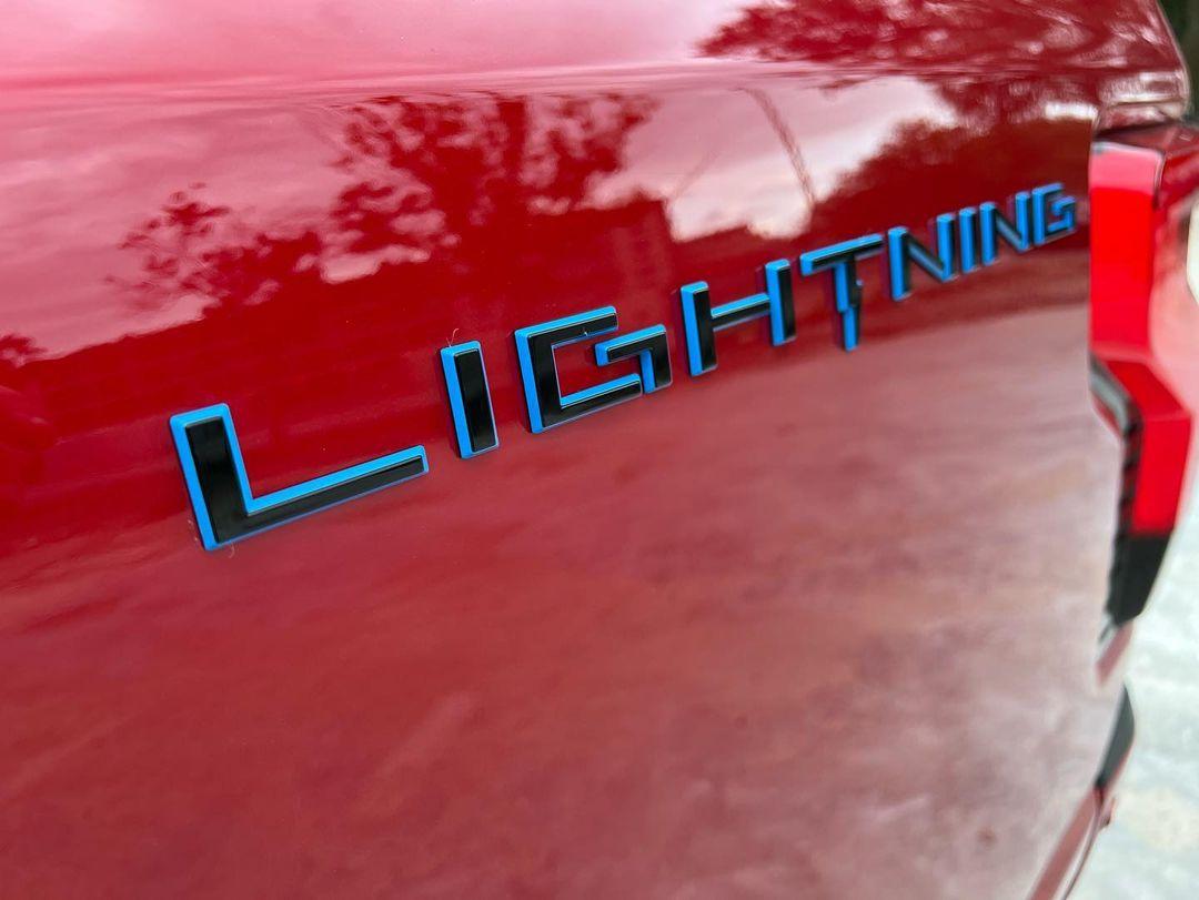 Ford F-150 Lightning RAPID RED F-150 Lightning Photos & Club Rapid Red F150 Lightning Platinum 1