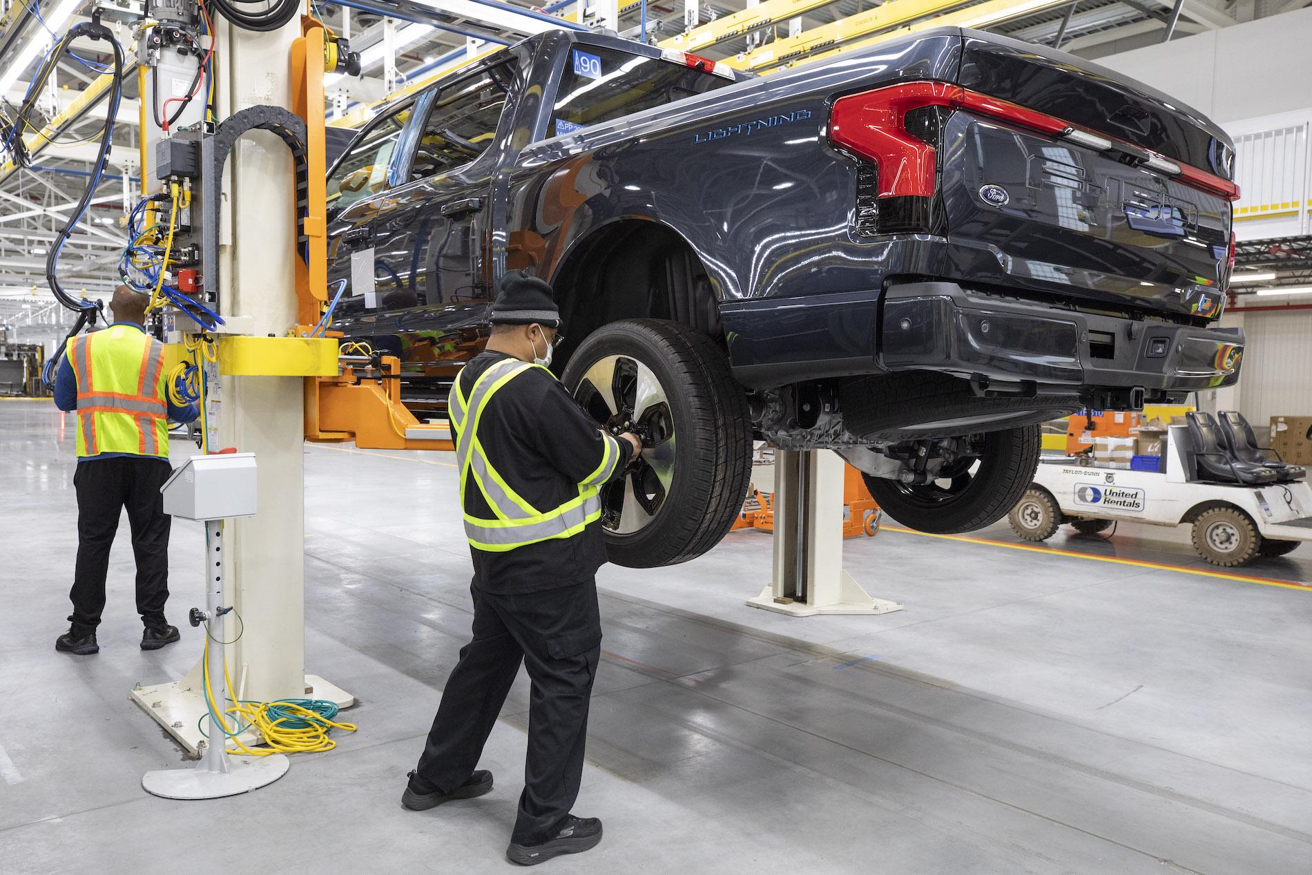 Ford F-150 Lightning Ford Doubling F-150 Lightning Production Capacity to 150,000 Per Year. Order Invitations Begin Thursday. REVC_4