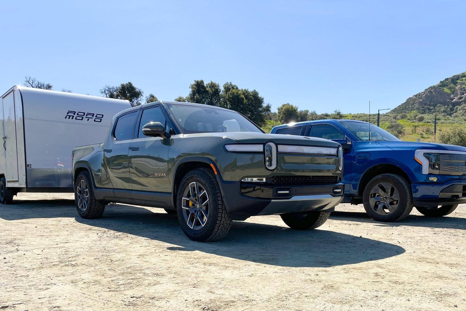 Ford F-150 Lightning Electric Towing Test: F-150 Lightning vs. Rivian R1T rivianxlightning_tow_test_hero_1600